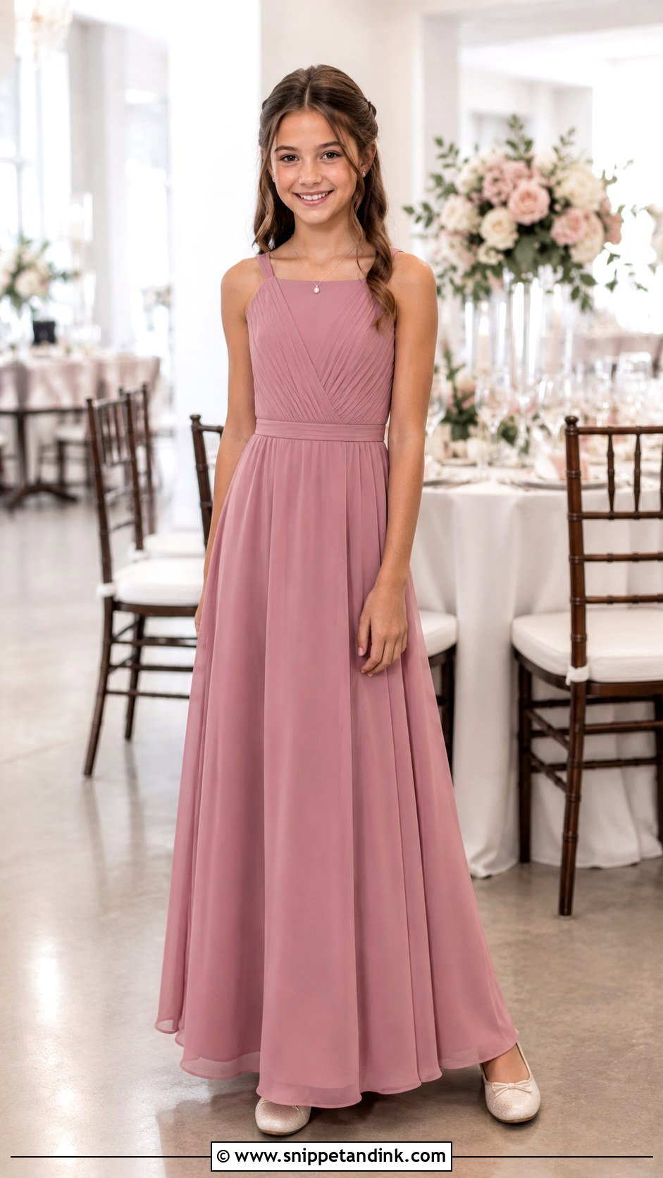 Junior Bridesmaid Girls Wedding Dress - Snippet and Ink - 25 Girls Wedding Dresses