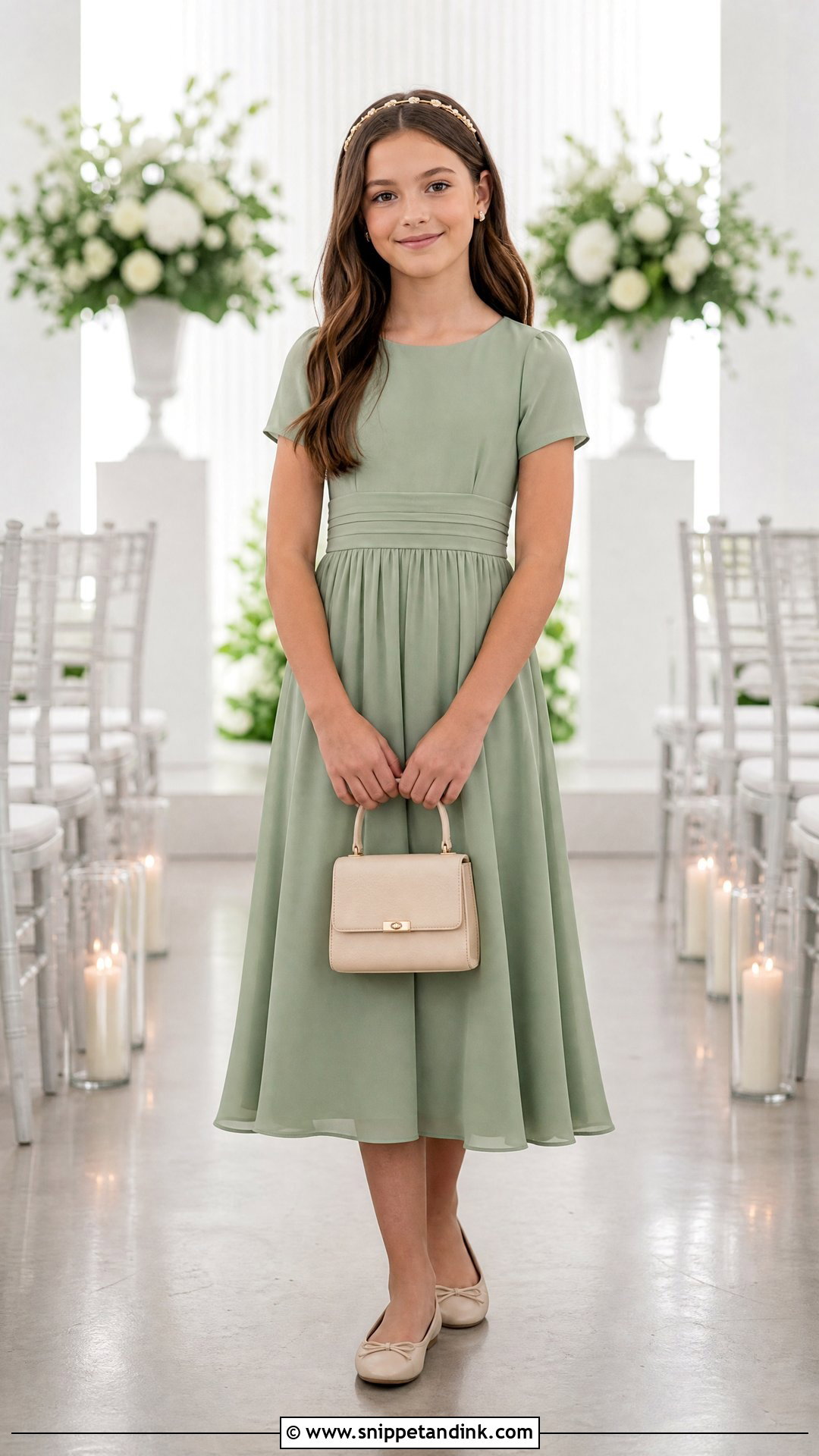 Junior Bridesmaid Kids Wedding Dress - Snippet and Ink - 20 Kids Wedding Dresses