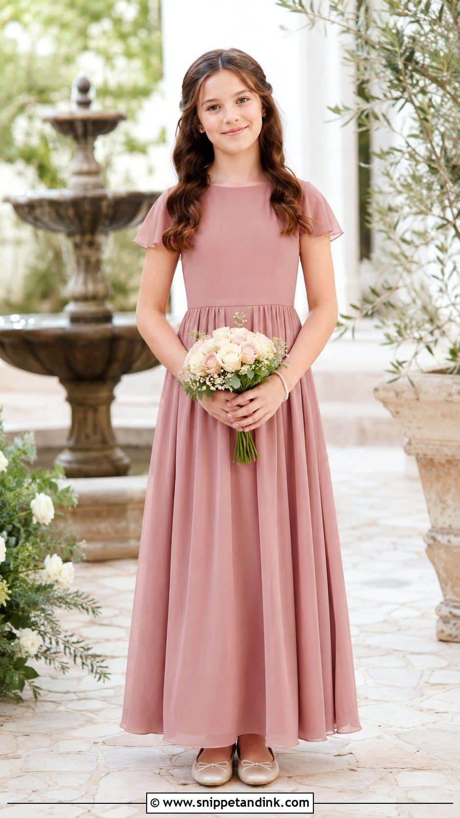 Junior Bridesmaid Wedding Dress - Snippet and Ink - 25 Wedding Dresses for Girls