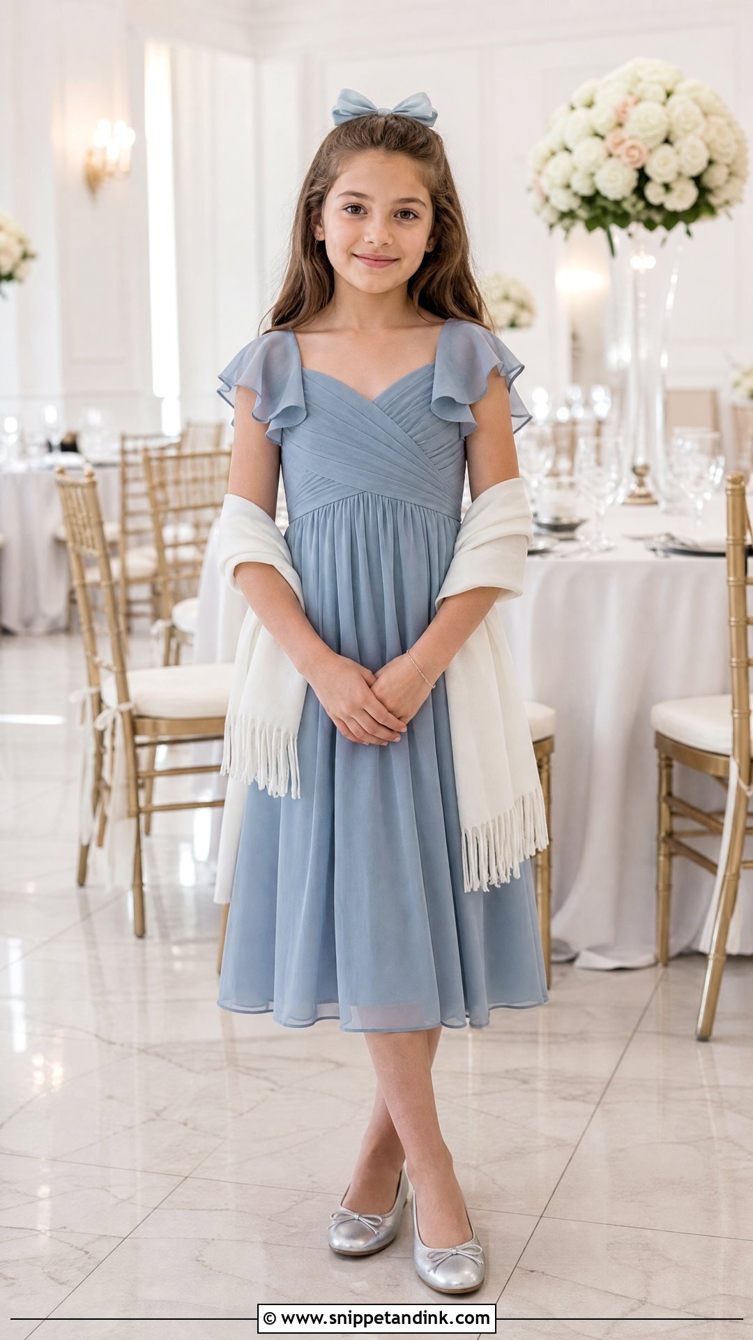 Junior Bridesmaid Wedding Outfit - Snippet and Ink - 25 Girls Wedding Outfit Ideas