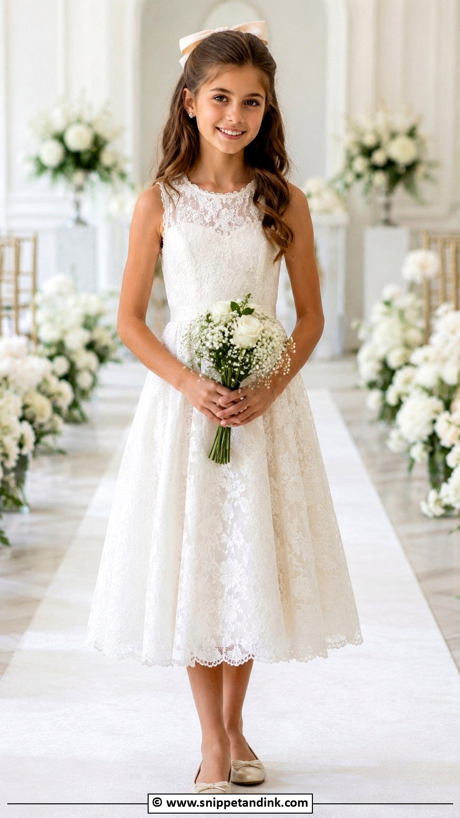 Junior Flower Girl Dress - Snippet and Ink - 30 Wedding Dresses for Kids