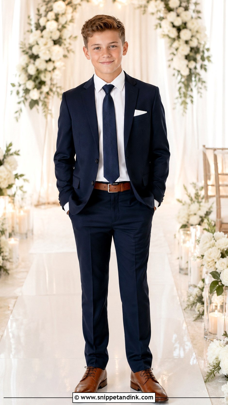 Junior Groomsman Boys Wedding Outfit - Snippet and Ink - 25 Kids Wedding Outfits Boys
