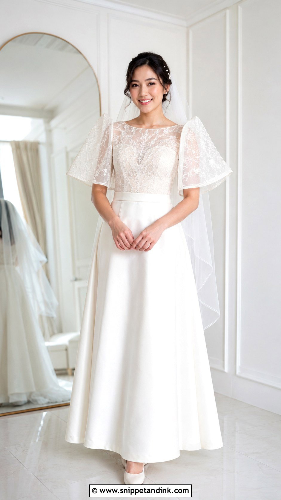 Jusi Organza Filipiniana Wedding Gown - Snippet and Ink - 20 Modern Filipiniana Wedding Gown Ideas