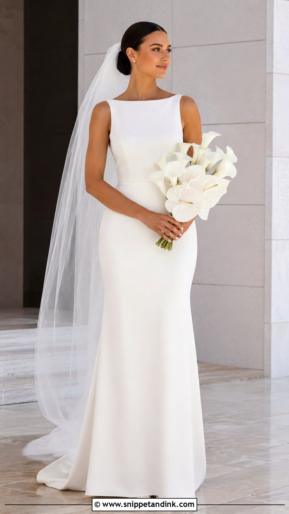 Justin Alexander Simple Wedding Dress - Snippet and Ink - 25 Justin Alexander Wedding Dress Ideas