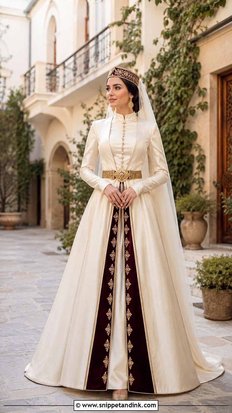 Kakheti Georgian Wedding Dress - Snippet and Ink - 20 Georgian Traditional Wedding Dress Ideas