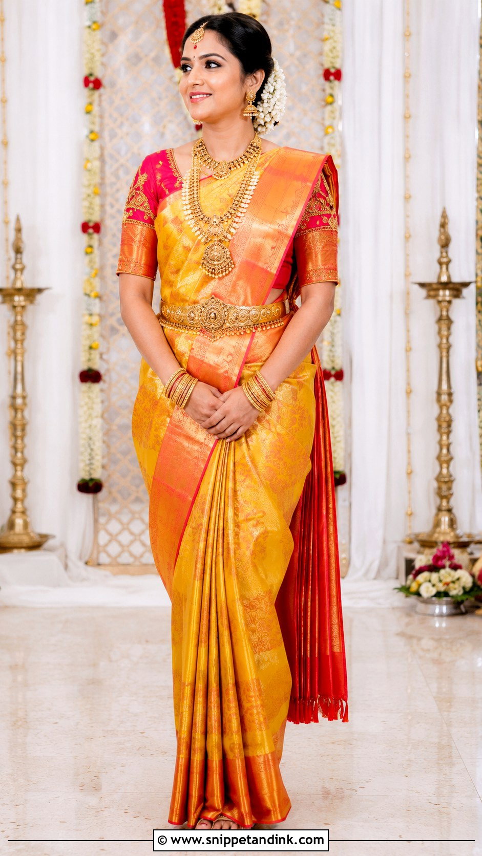 Kanjeevaram Saree - Snippet and Ink - 25 Traditional Indian Dresses for Wedding
