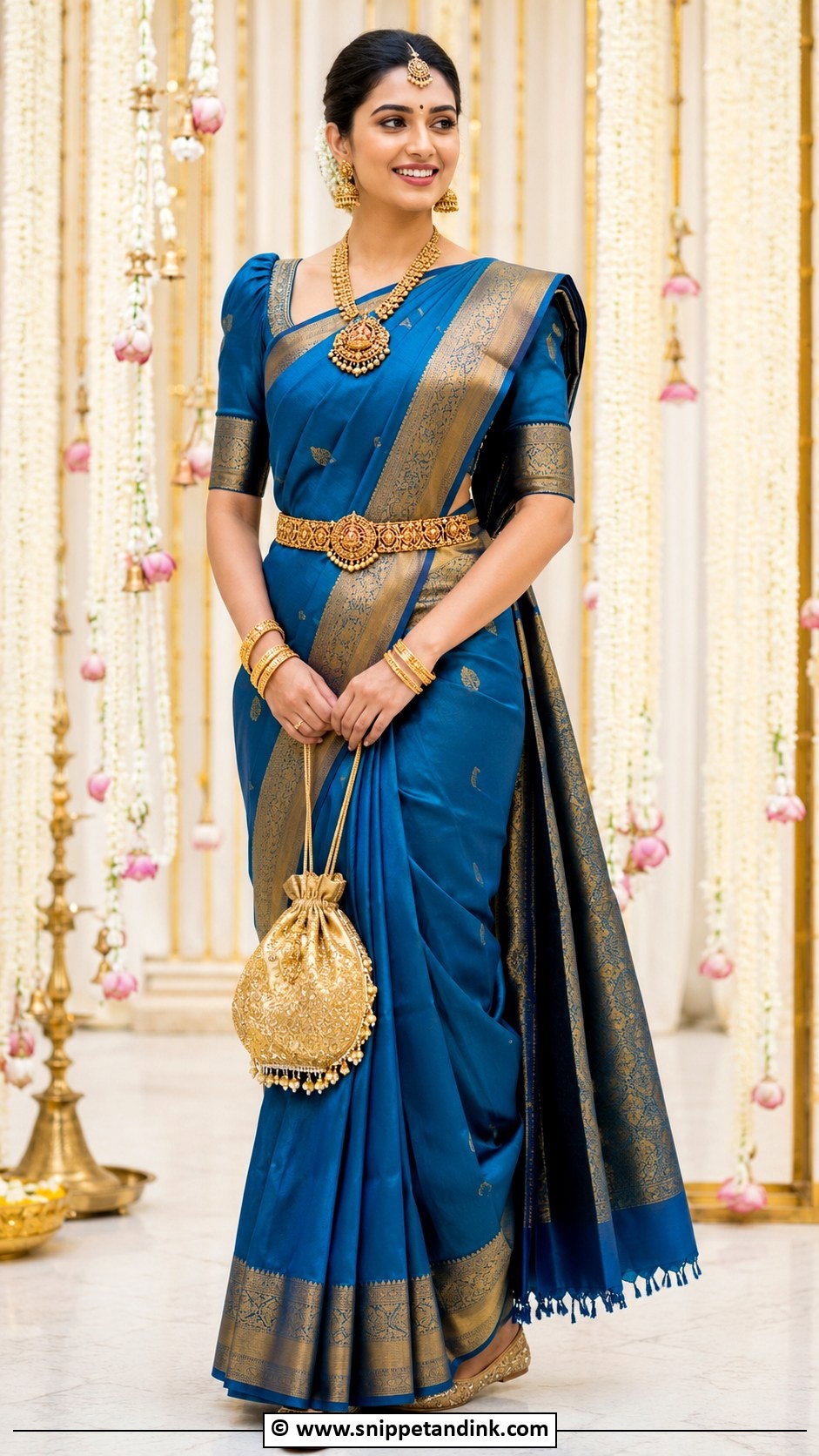 Kanjeevaram Saree - Snippet and Ink - 30 Indian Wedding Dresses