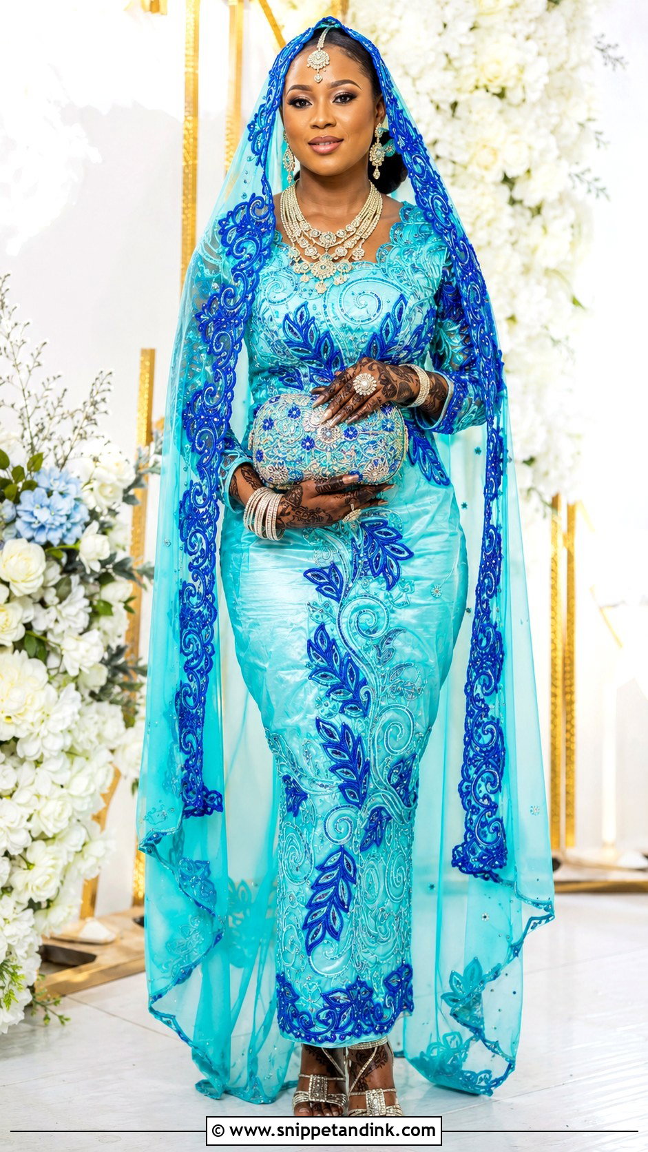 Kanuri Kaulu Bridal Outfit - Snippet and Ink - 20 Kanuri Bride Ideas