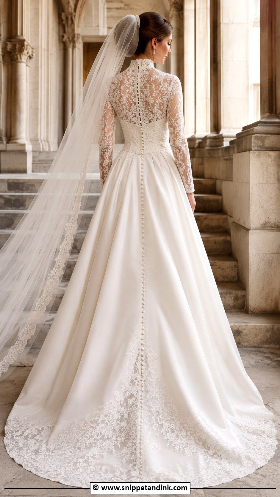 Kate Middleton Button Back Wedding Dress - Snippet and Ink - 30 Kate Middleton Wedding Dress Ideas