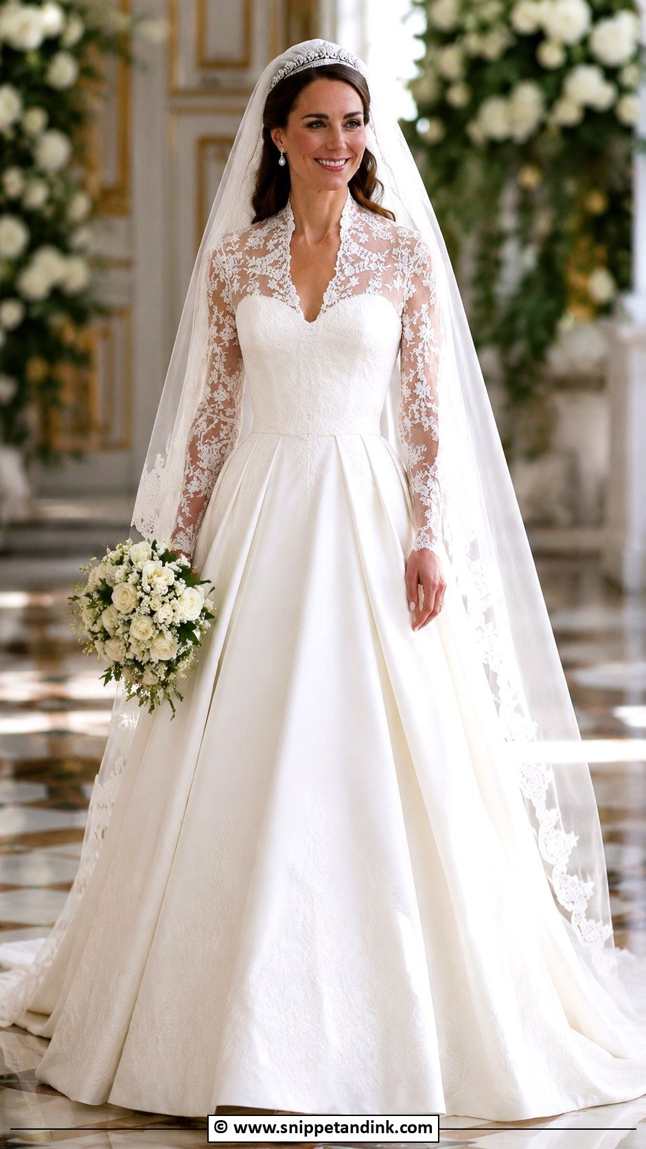 Kate Middleton Corset Bodice Wedding Dress - Snippet and Ink - 30 Kate Middleton Wedding Dress Ideas