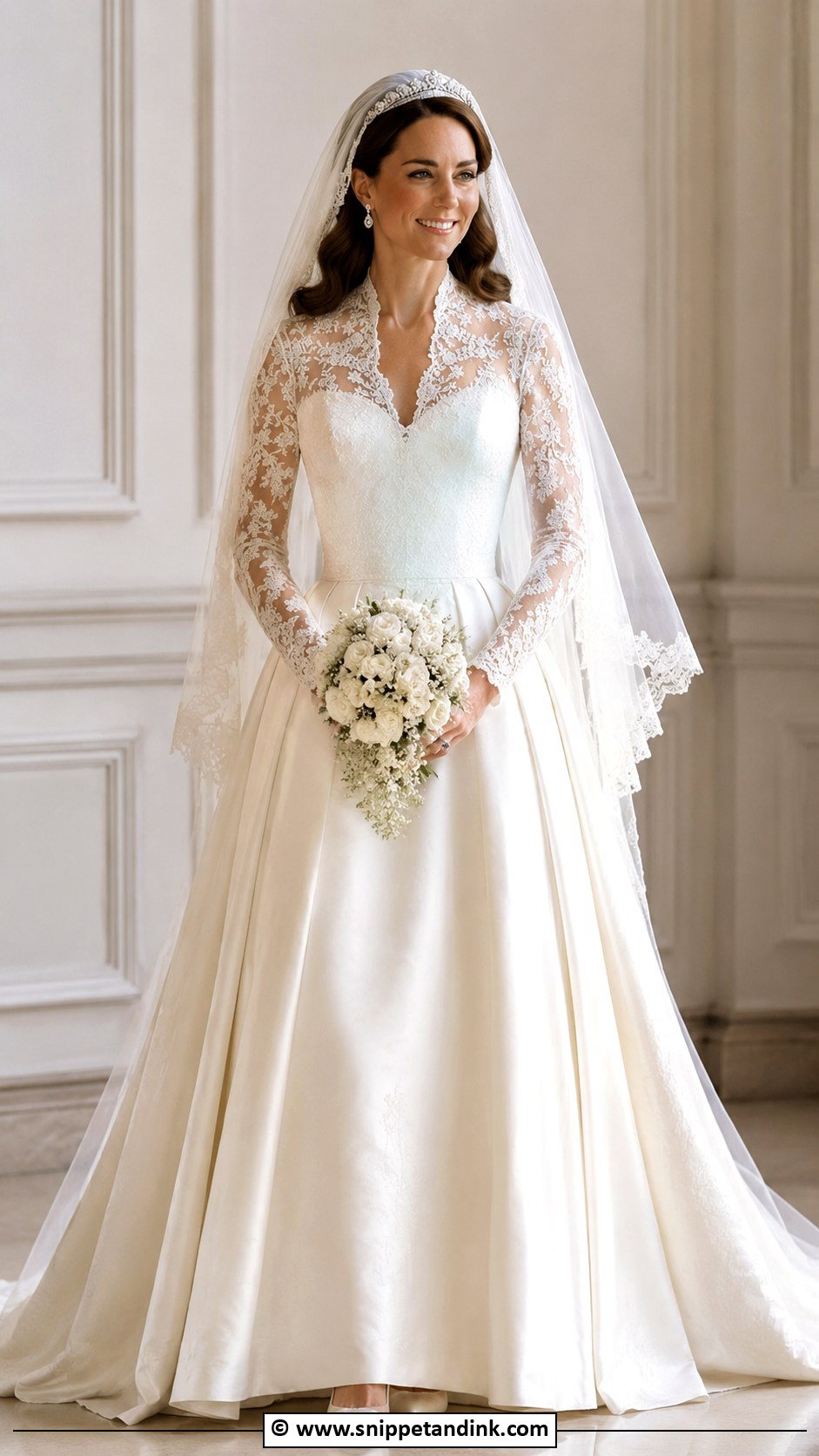 Kate Middleton Ivory Wedding Dress - Snippet and Ink - 30 Kate Middleton Wedding Dress Ideas
