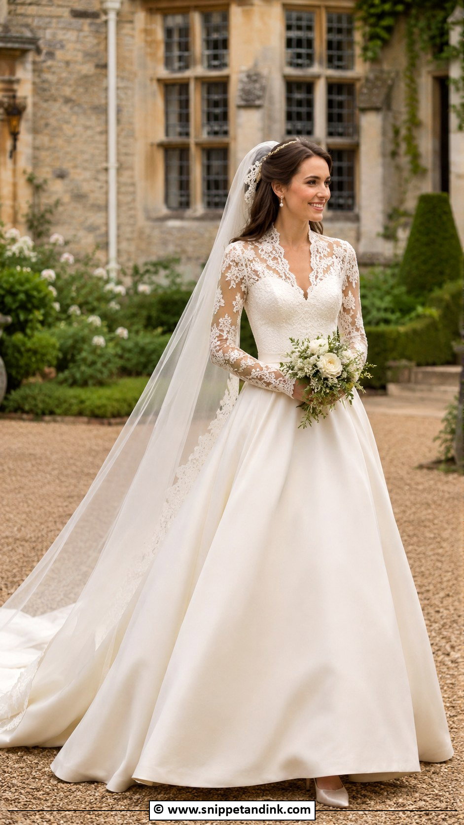 Kate Middleton Off White Wedding Dress - Snippet and Ink - 30 Kate Middleton Wedding Dress Ideas