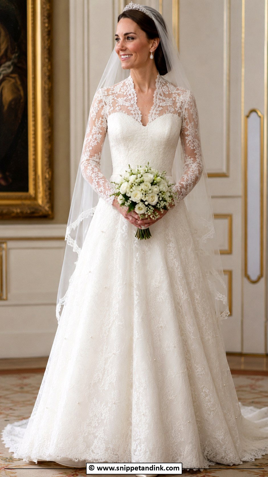 Kate Middleton Pearl Wedding Dress - Snippet and Ink - 30 Kate Middleton Wedding Dress Ideas