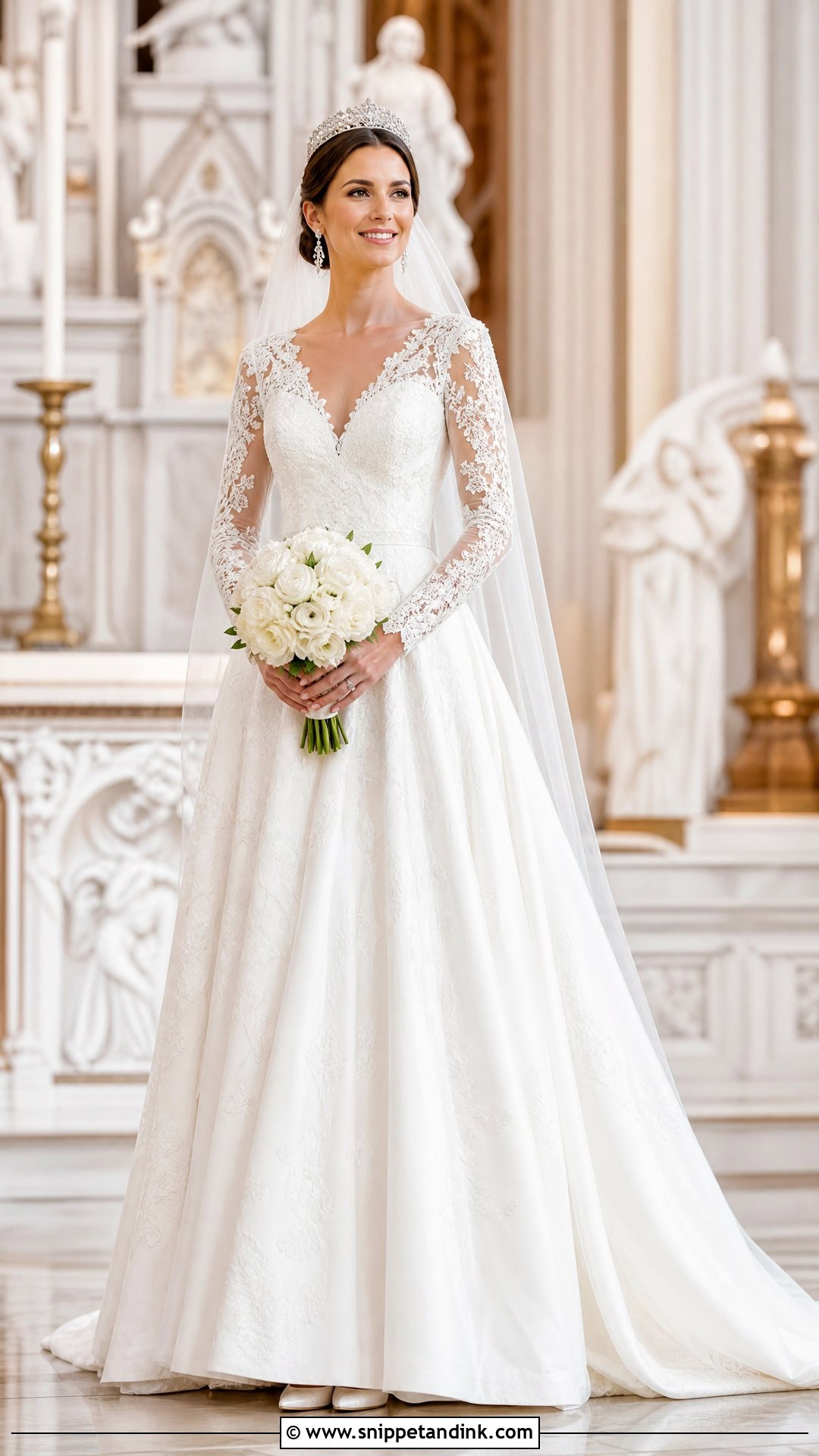 Kate Middleton Royal Wedding Gown - Snippet and Ink - 25 Royal Wedding Gowns