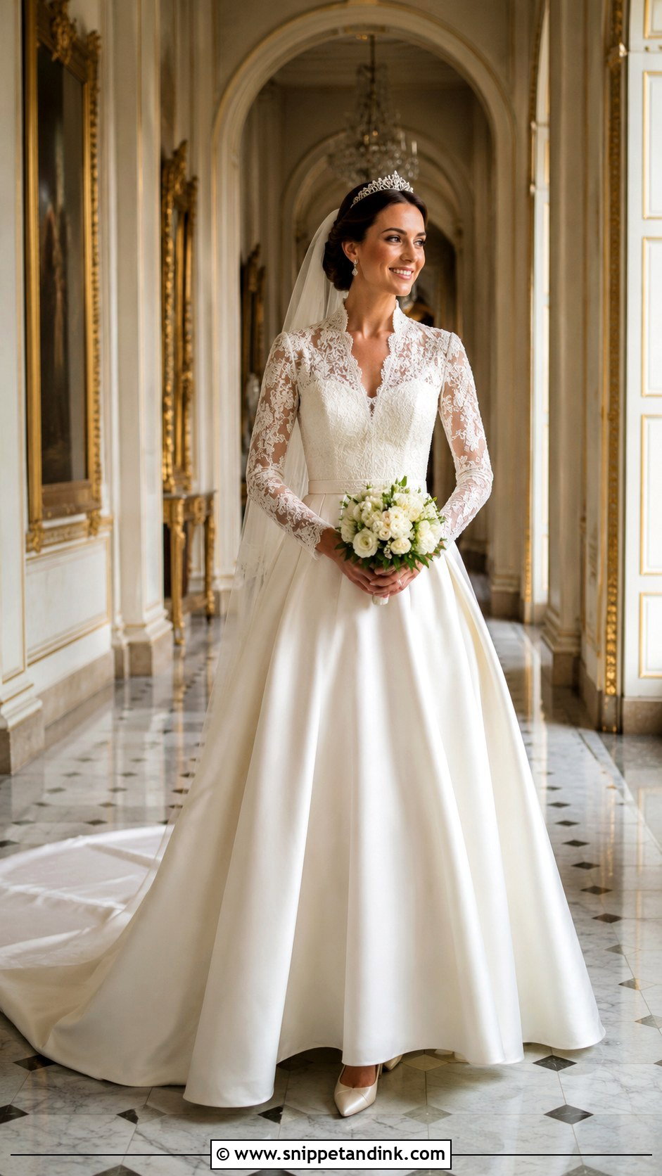 Kate Middleton Wedding Dress - Snippet and Ink - 20 Celebrities Wedding Dresses