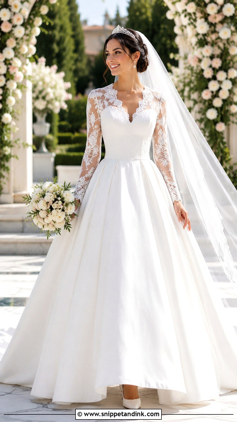 Kate Middleton Wedding Dress - Snippet and Ink - 30 Celebrity Wedding Dresses