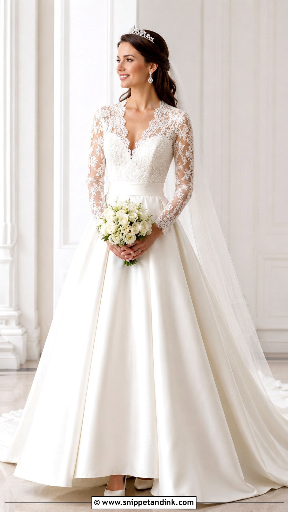 Kate Middleton Wedding Dress - Snippet and Ink - 30 Iconic Wedding Dresses