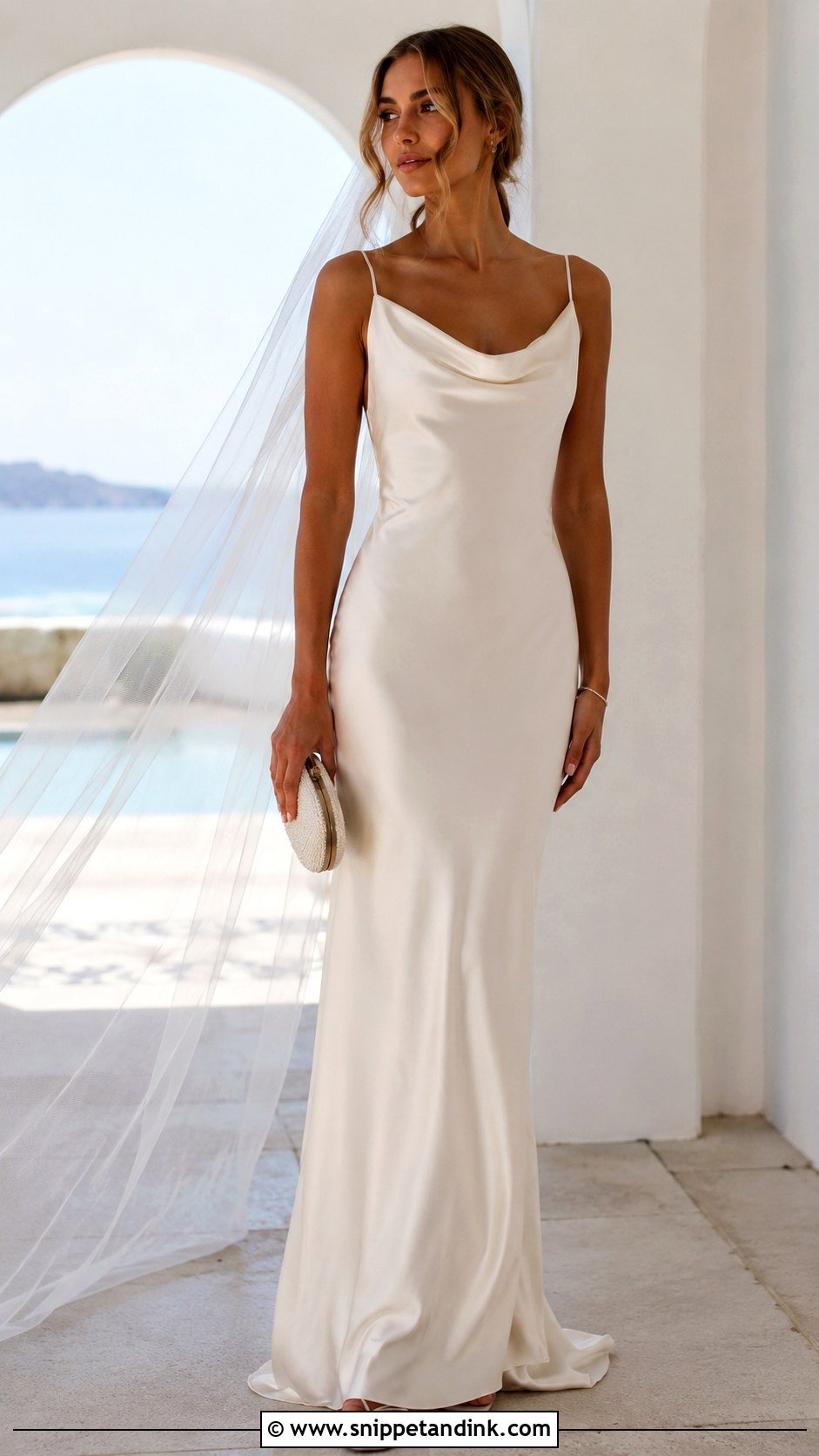 Kate Moss Ivory Slip Wedding Dress - Snippet and Ink - 25 Kate Moss Wedding Dress Ideas