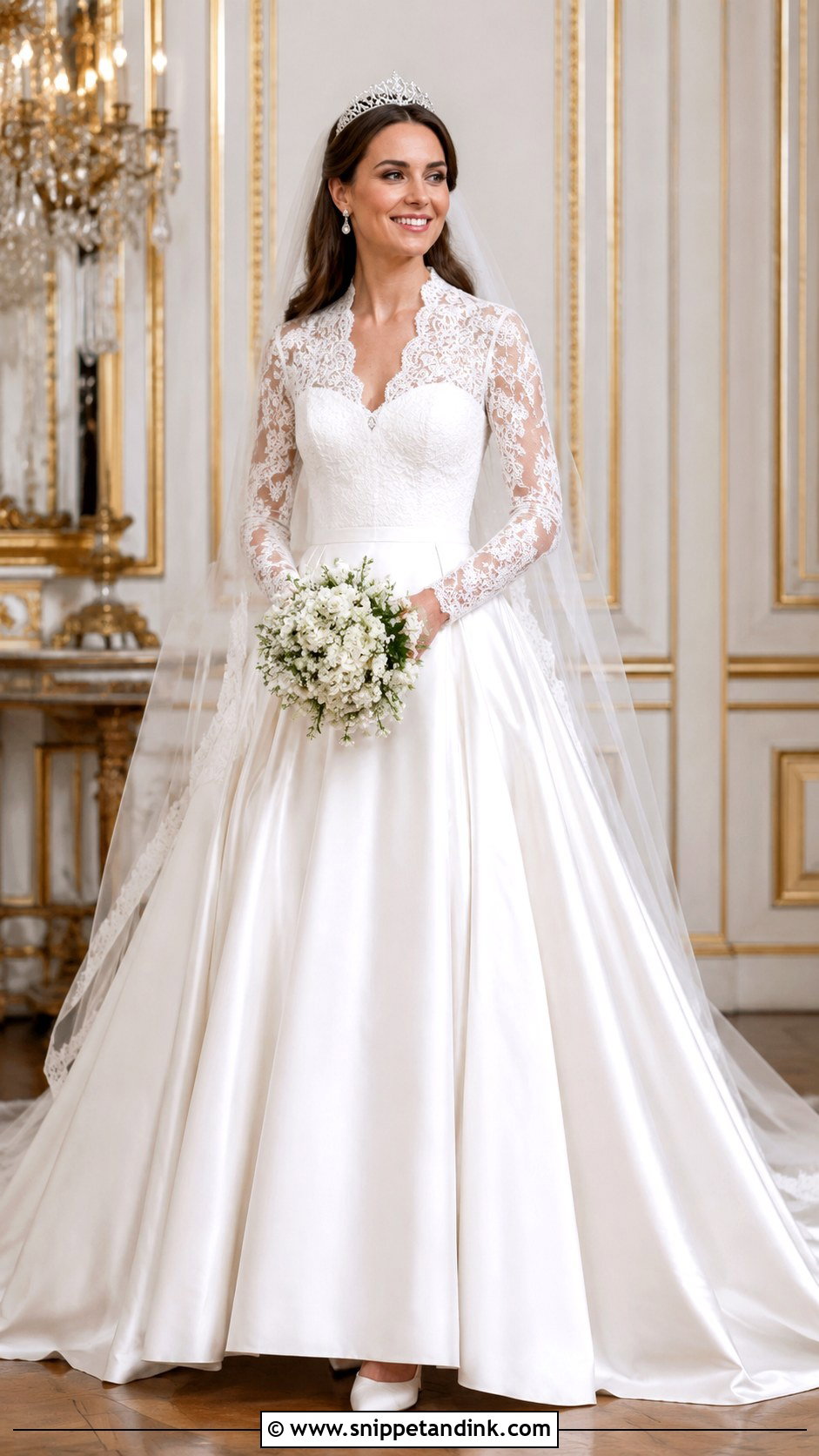 Kate Wedding Dress With Satin Skirt - Snippet and Ink - 20 Kate Wedding Dress Ideas