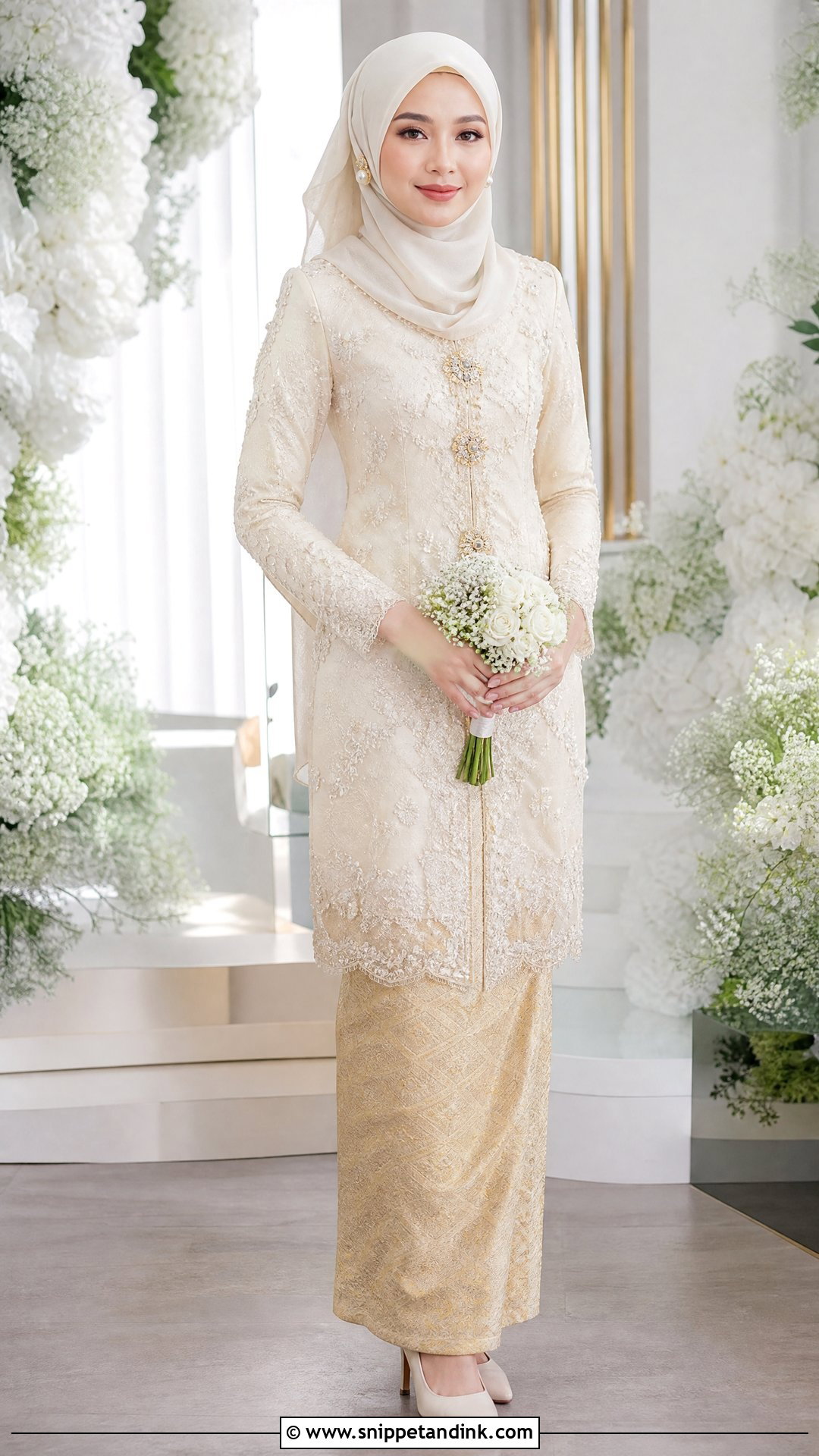 Kebaya Melayu Wedding Dress - Snippet and Ink - 25 Melayu Wedding Dress Ideas