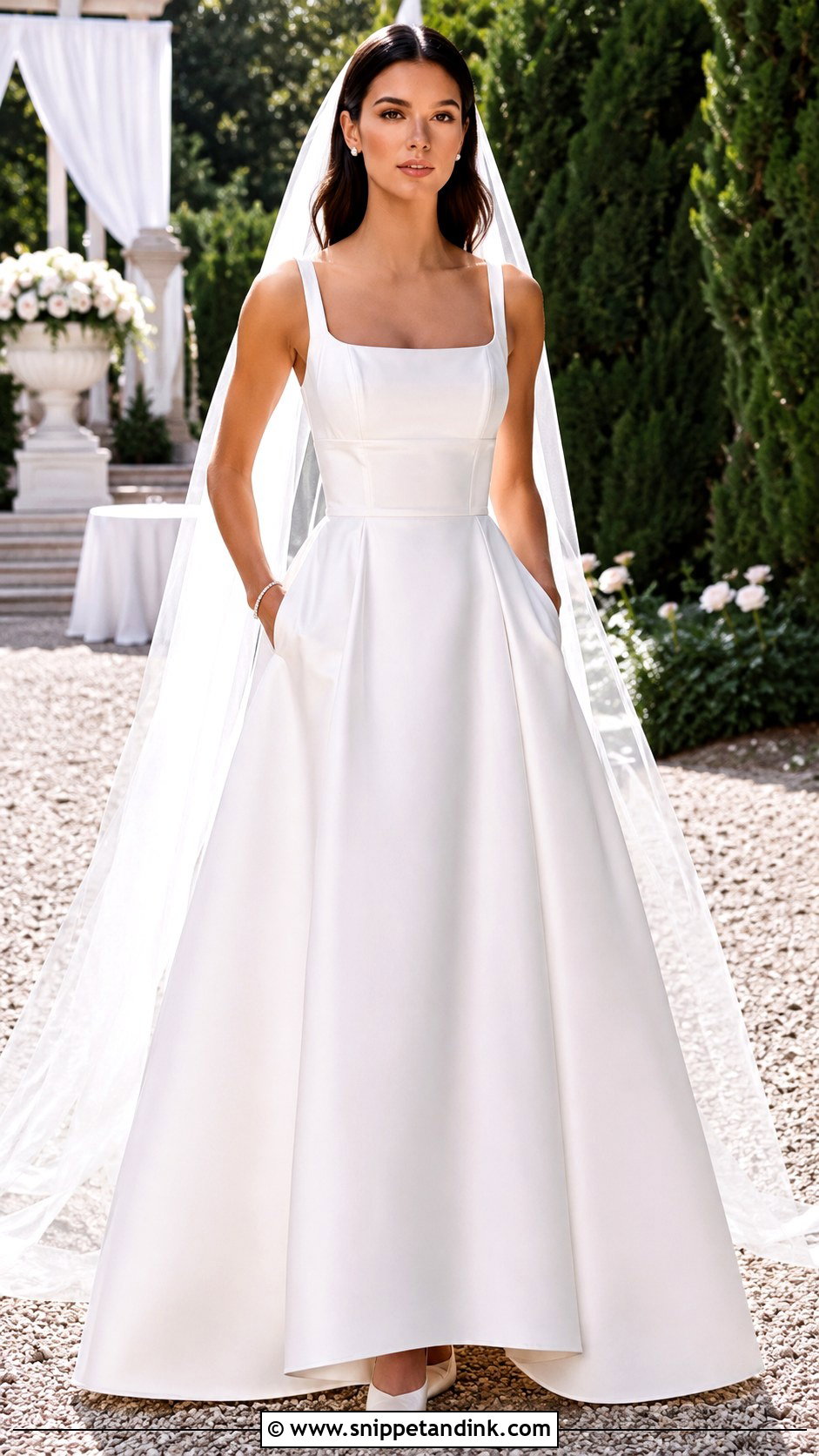 Kendall Jenner A Line Wedding Dress - Snippet and Ink - 20 Kendall Jenner Wedding Dress Ideas