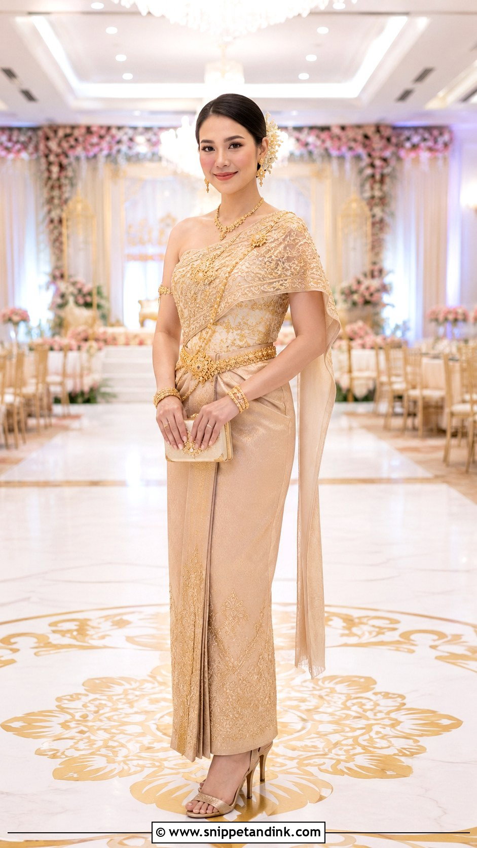 Khmer Bridal Reception Dress - Snippet and Ink - 25 Khmer Wedding Dress Ideas