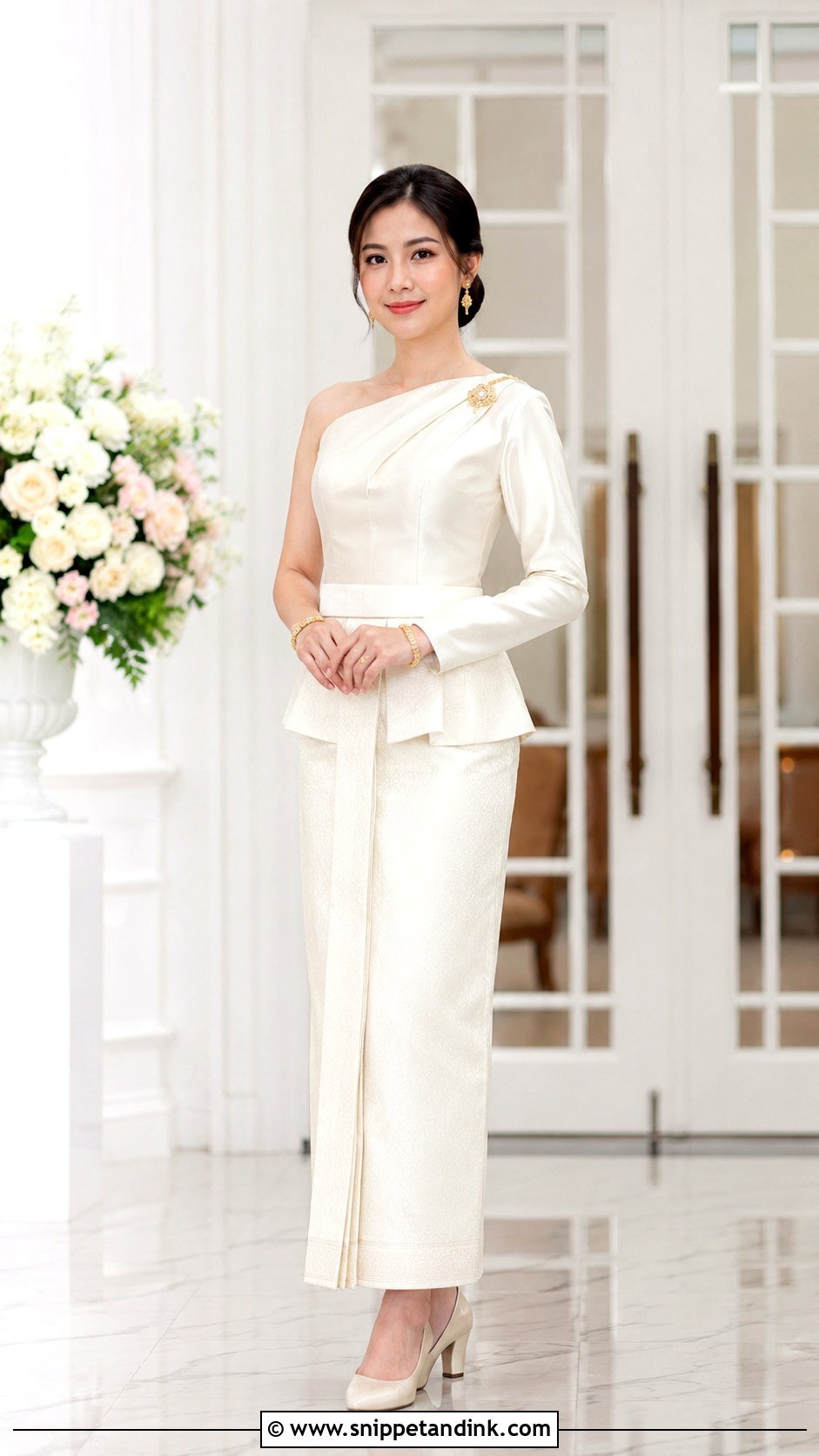 Khmer Wedding Dress For Civil Ceremony - Snippet and Ink - 25 Khmer Wedding Dress Ideas