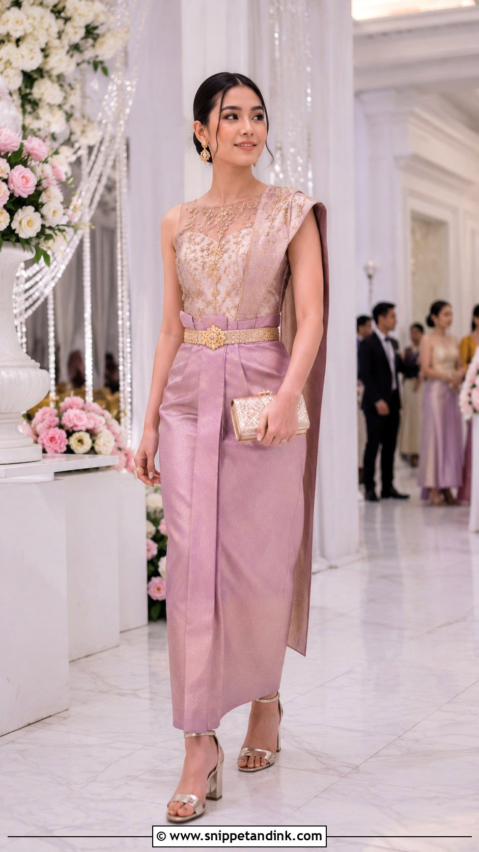 Khmer Wedding Reception Outfit - Snippet and Ink - 20 Khmer Wedding Outfits