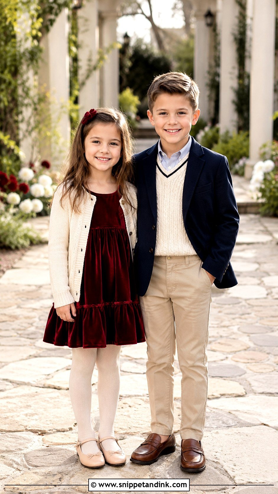 Kids Fall Wedding Outfit - Snippet and Ink - 30 Kids Wedding Outfits