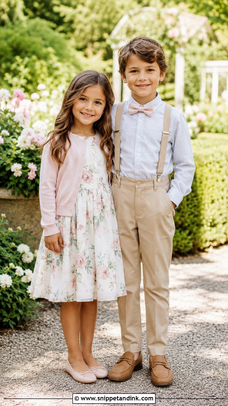 Kids Garden Wedding Outfit - Snippet and Ink - 30 Kids Wedding Outfits