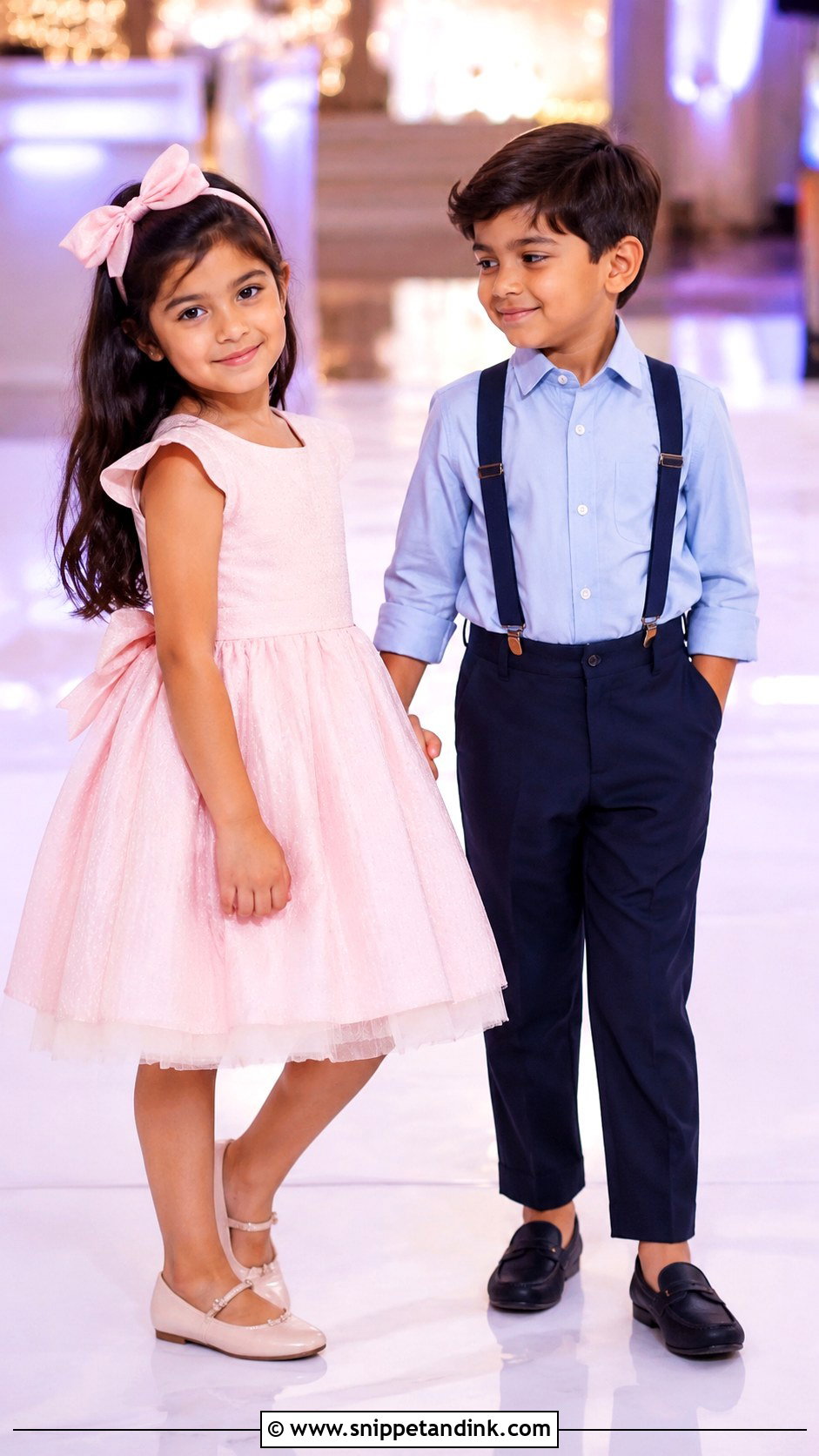 Kids Reception Outfit - Snippet and Ink - 30 Kids Wedding Outfits