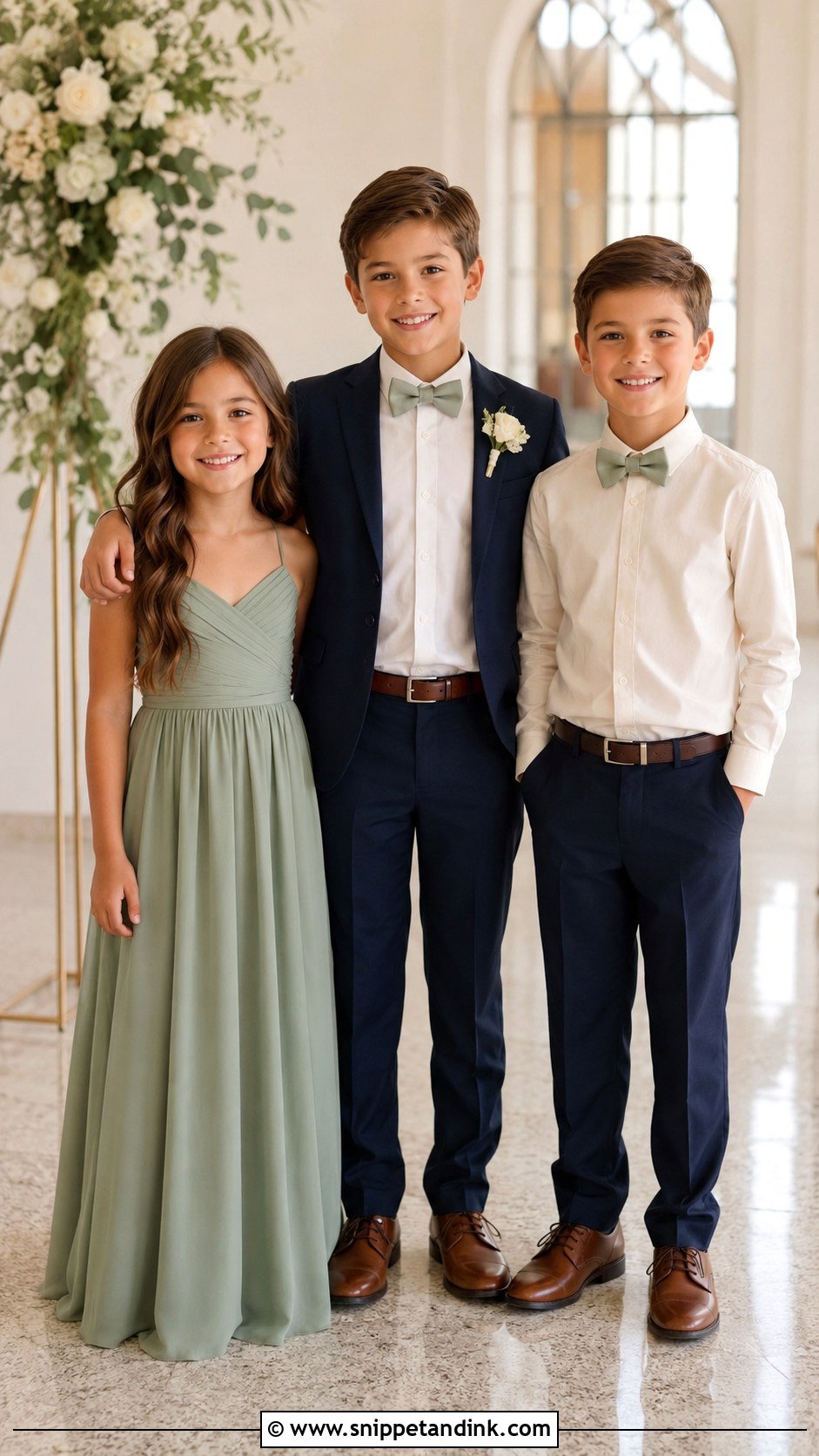 Kids Sibling Wedding Outfit - Snippet and Ink - 30 Kids Wedding Outfits