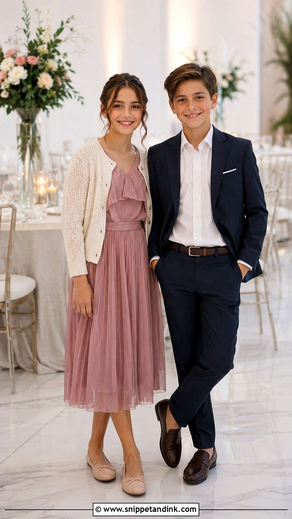 Kids Tween Wedding Outfit - Snippet and Ink - 30 Kids Wedding Outfits