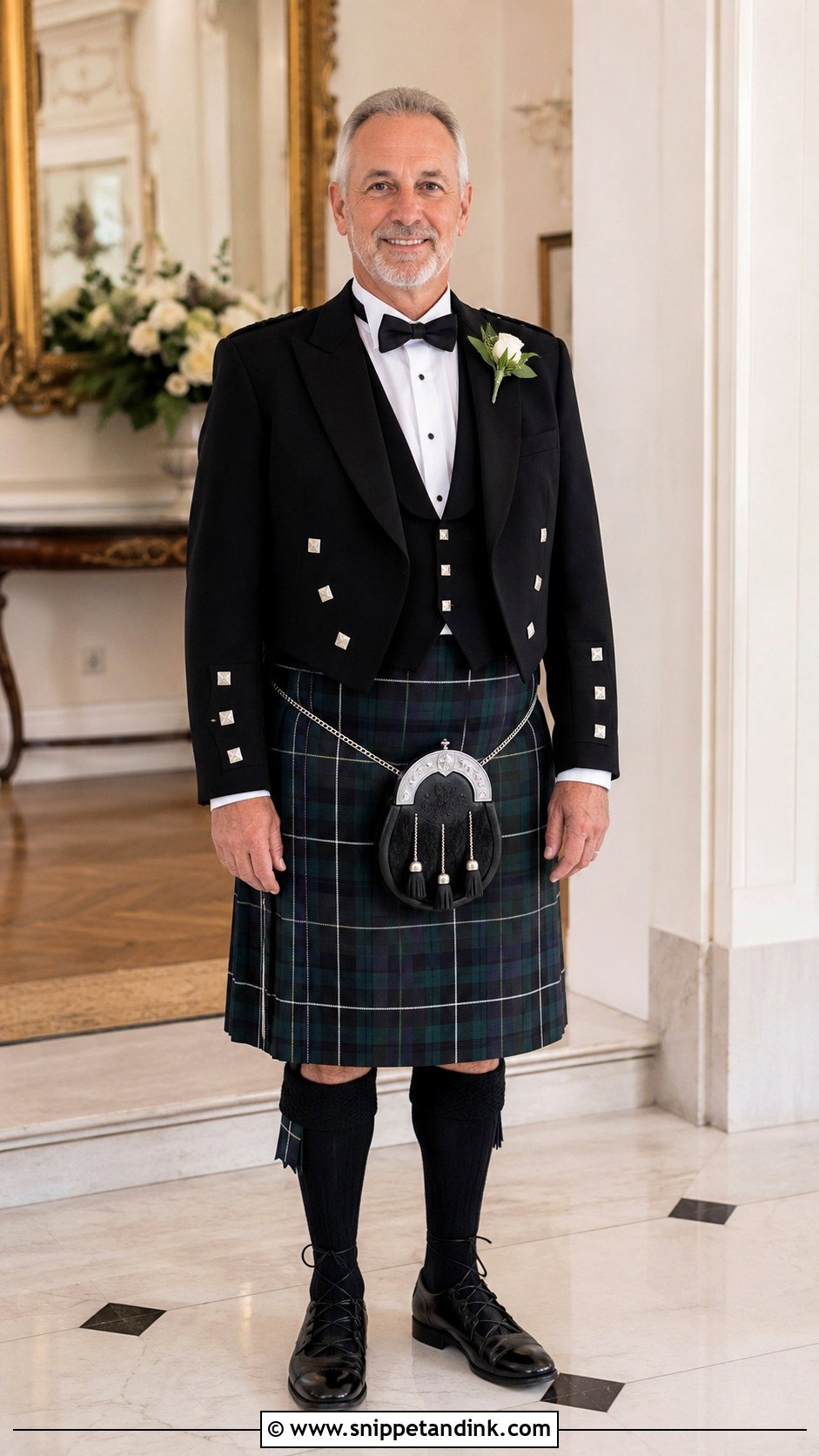 Kilt Father of Bride Outfit - Snippet and Ink - 20 Father of Bride Outfit Ideas