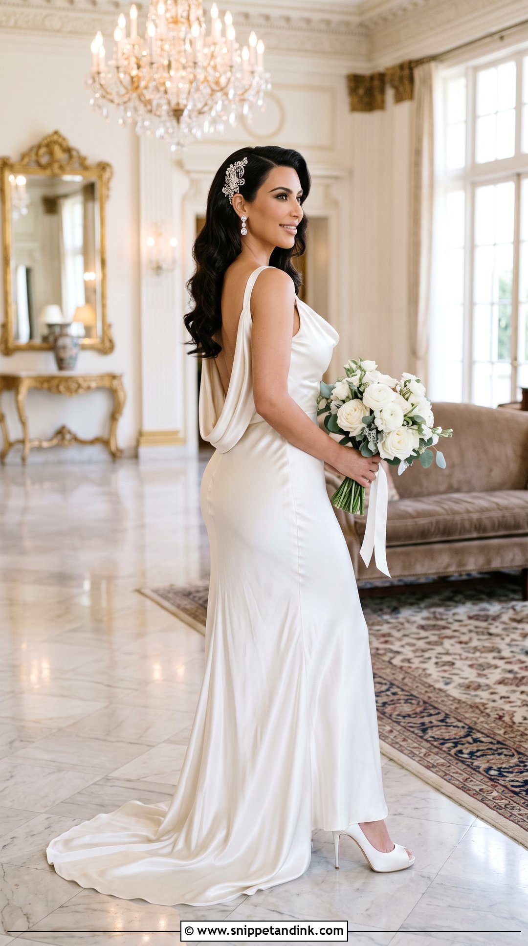 Kim K Old Hollywood Wedding Dress - Snippet and Ink - 20 Kim K Wedding Dress Ideas
