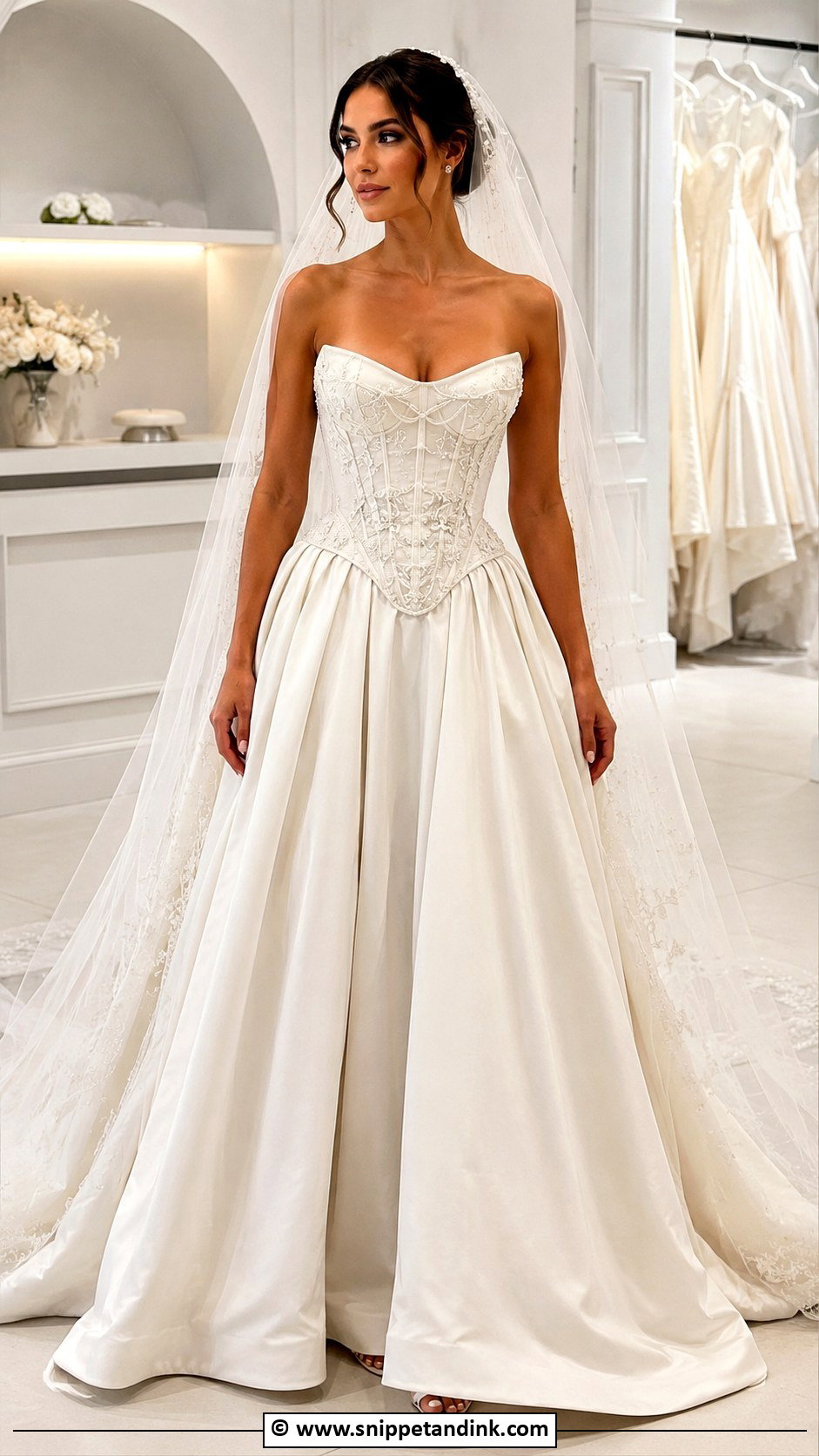 Kim Kassas Long Sleeve Wedding Dress - Snippet and Ink - 30 Kim Kassas Wedding Dresses