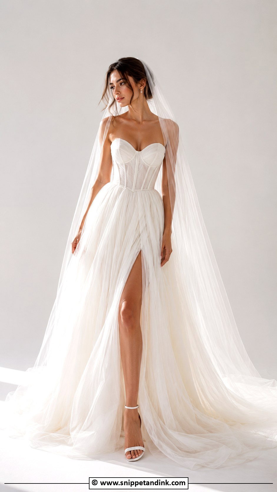 Kim Kassas Tulle Wedding Dress - Snippet and Ink - 30 Kim Kassas Wedding Dresses