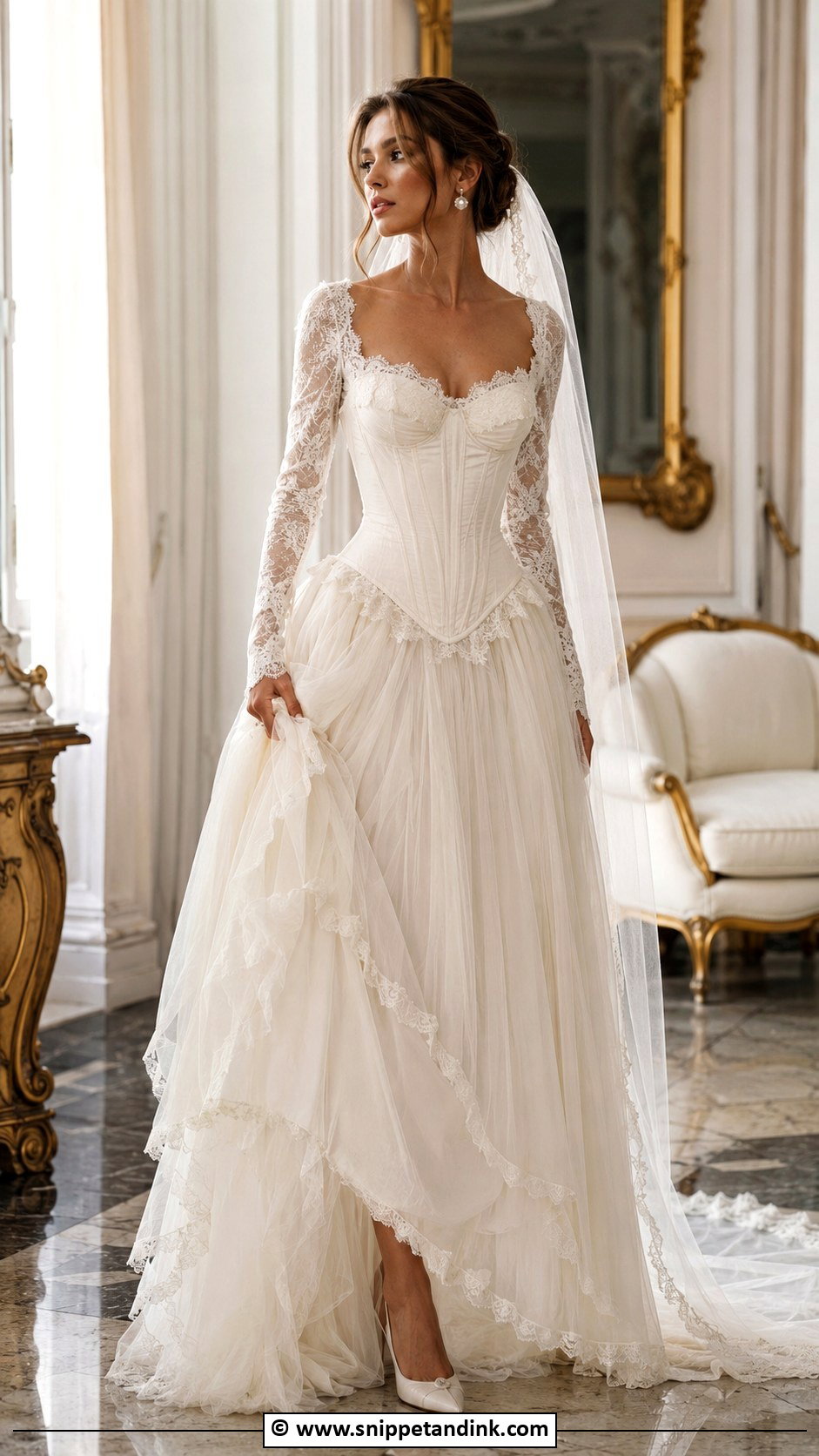 Kim Kassas Vintage Inspired Wedding Dress - Snippet and Ink - 30 Kim Kassas Wedding Dresses