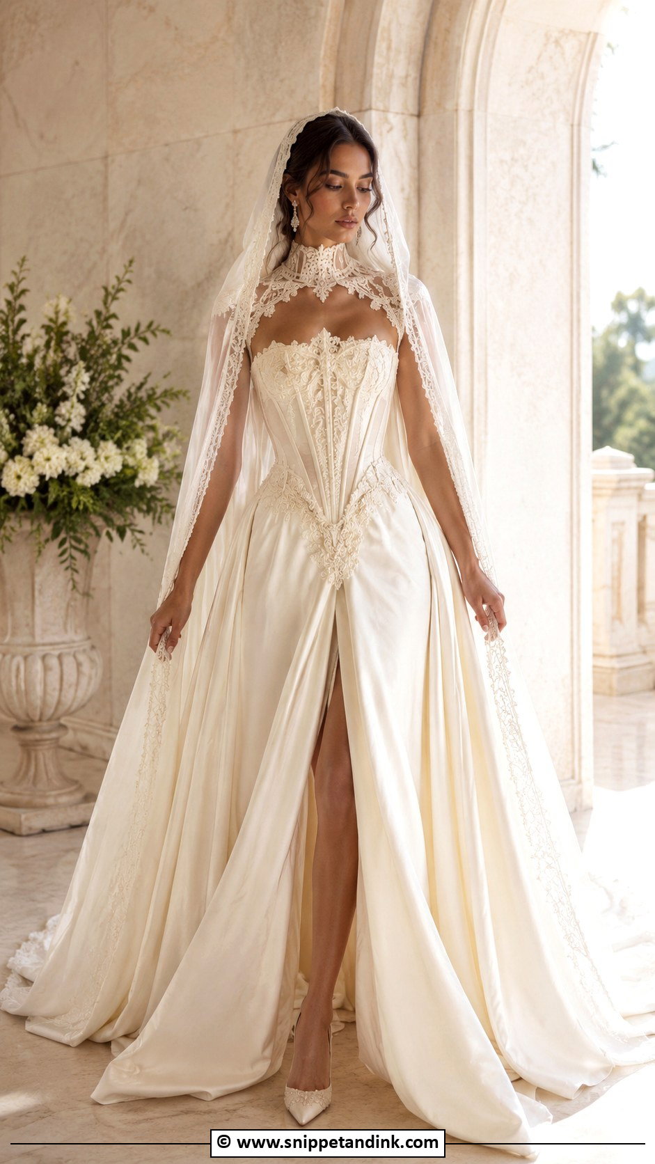 Kim Kassas Wedding Dress With Hood - Snippet and Ink - 30 Kim Kassas Wedding Dresses