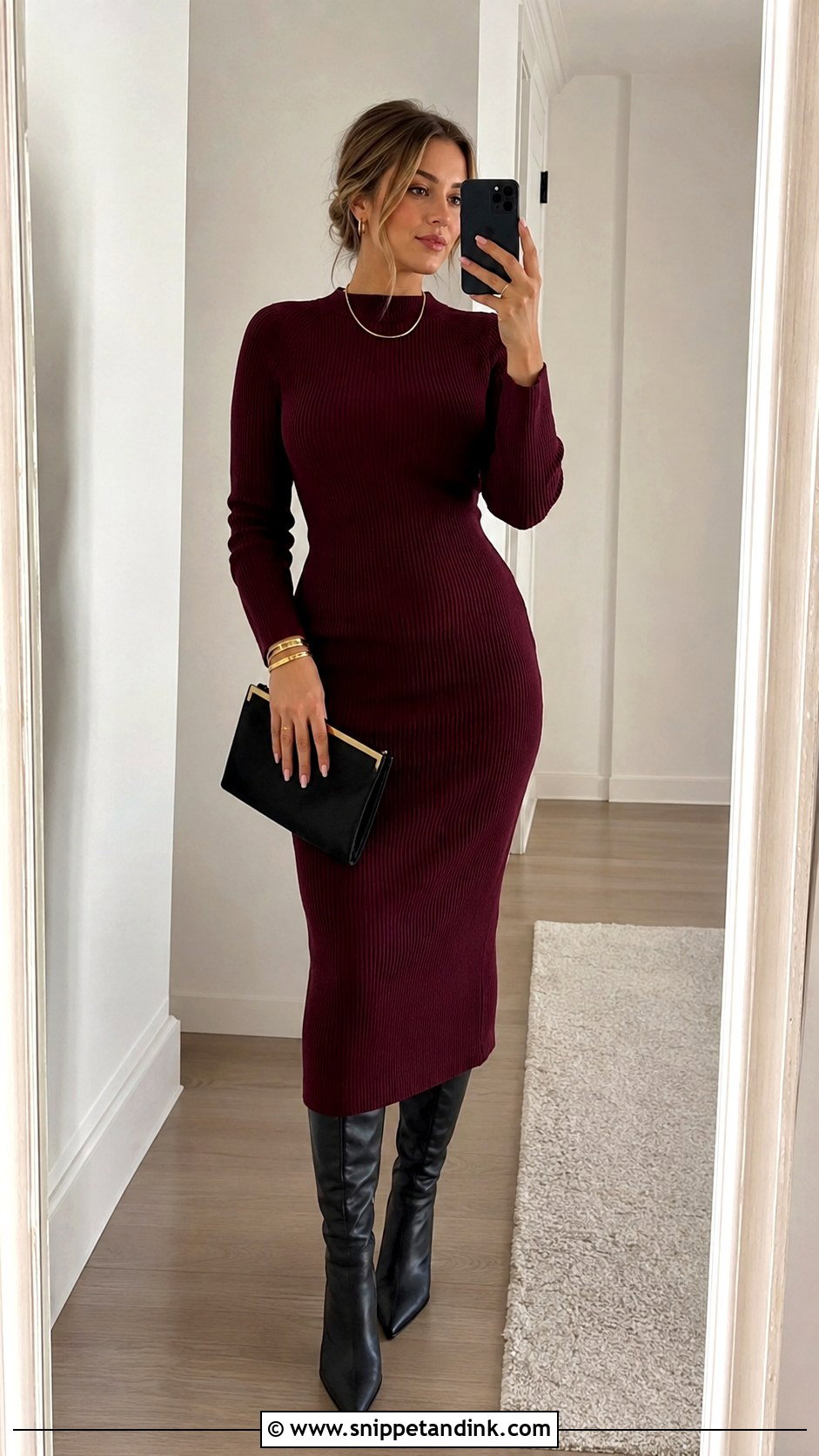 Knit Dress Wedding Guest Outfit - Snippet and Ink - 25 November Wedding Dress Ideas