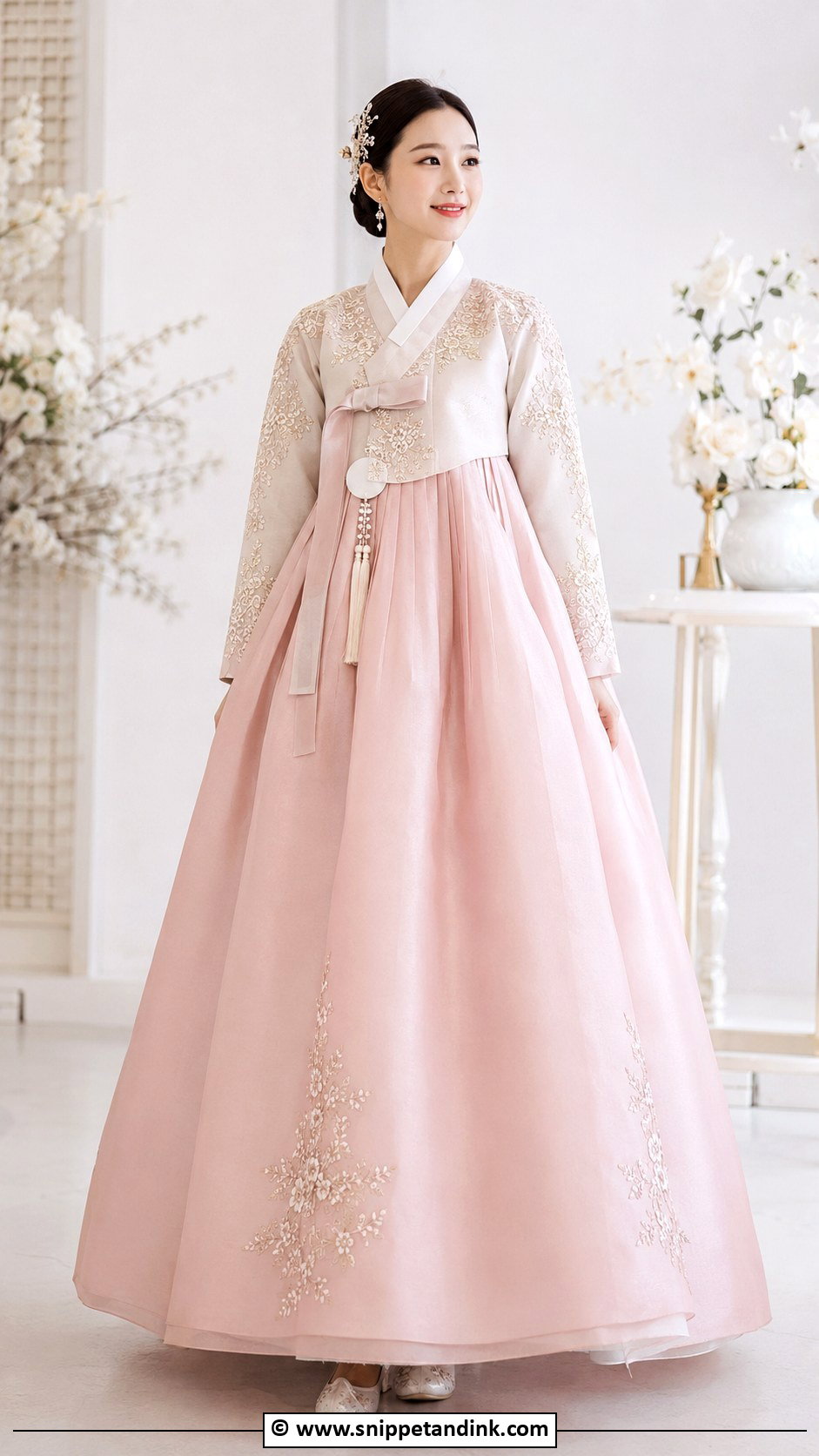 Korean Bridal Hanbok - Snippet and Ink - 30 Asian Bridal Dresses