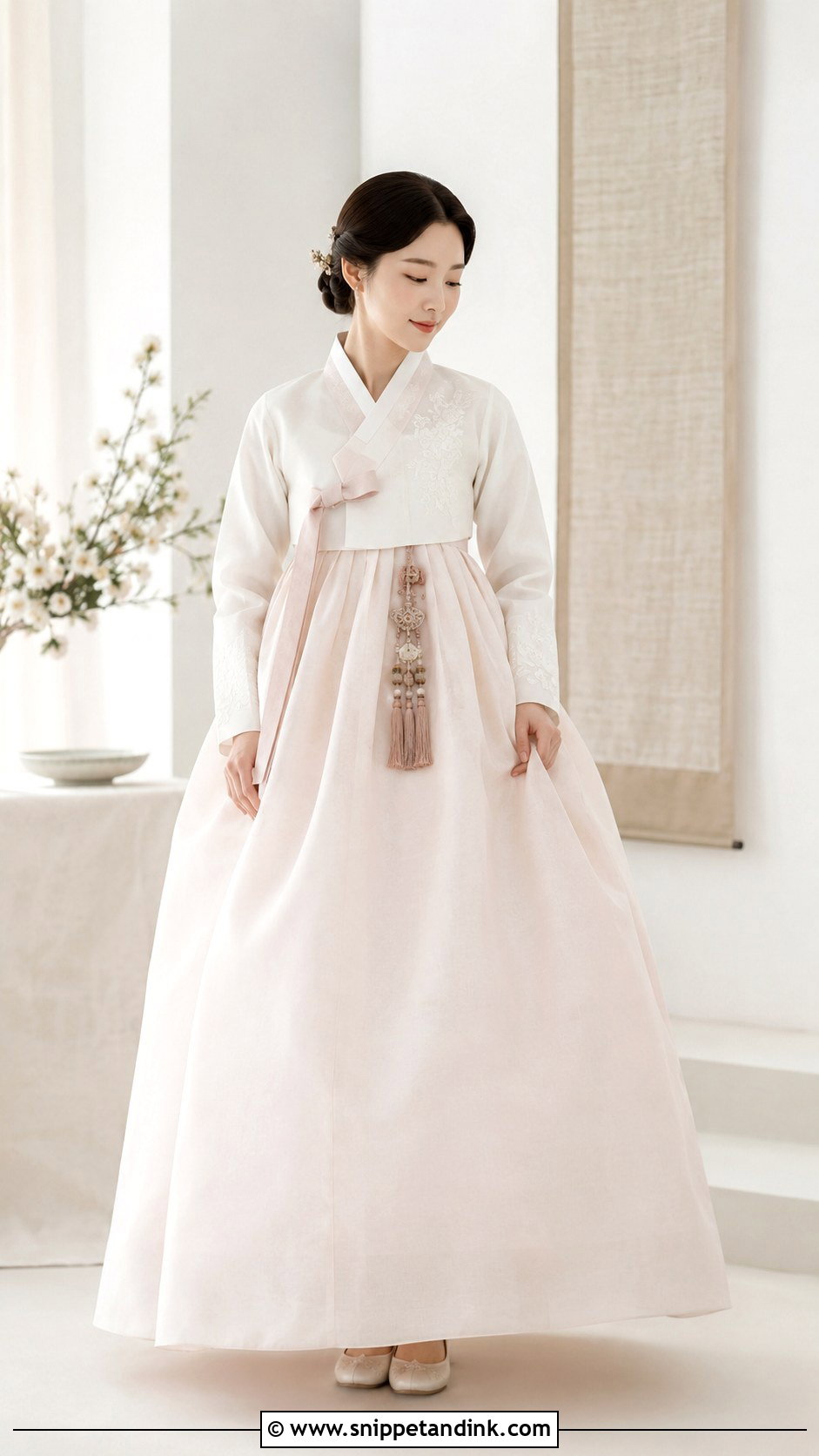 Korean Buddhist Hanbok Wedding Dress - Snippet and Ink - 25 Buddhist Wedding Dress Ideas