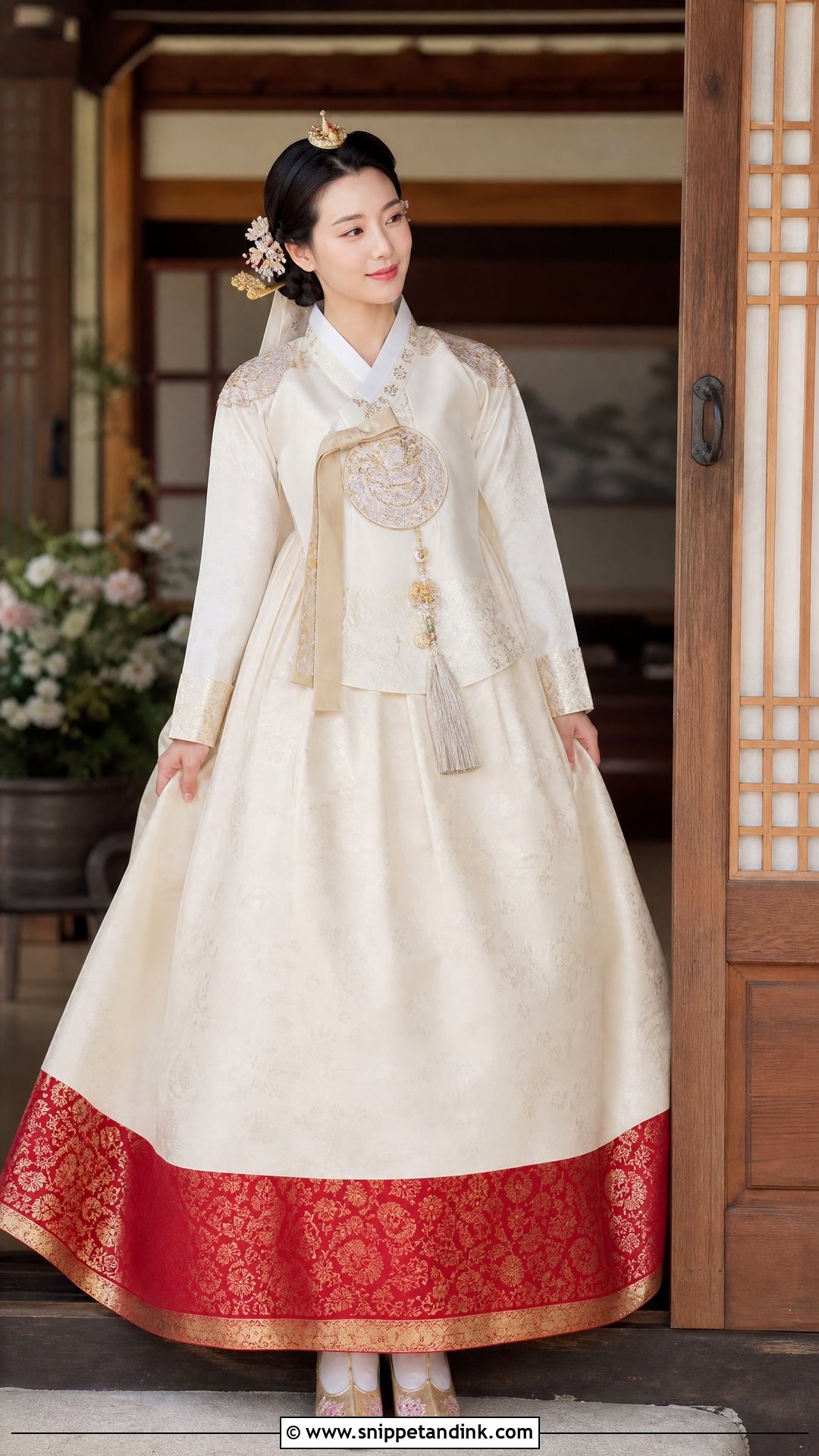 Korean Dangui Bridal Dress - Snippet and Ink - 25 Korean Bride Dress Ideas