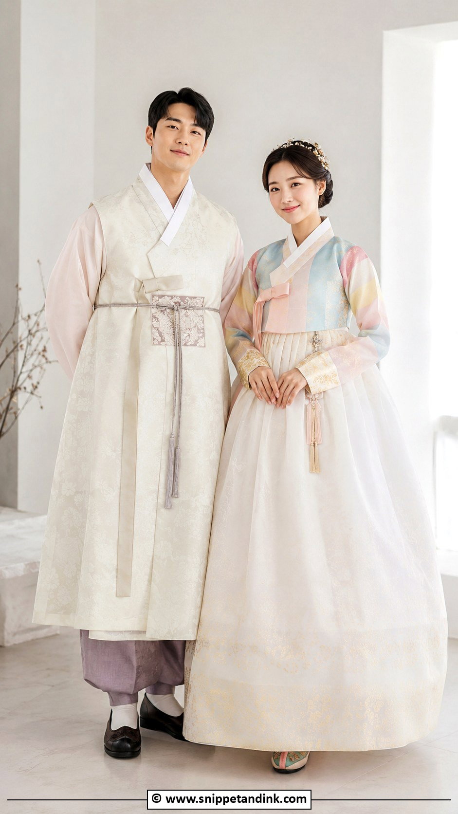 Korean Hanbok Wedding Attire - Snippet and Ink - 35 Traditional Wedding Attire Ideas