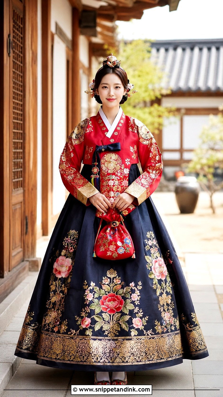 Korean Hanbok Wedding Outfit - Snippet and Ink - 20 Traditional Wedding Outfits for Ladies