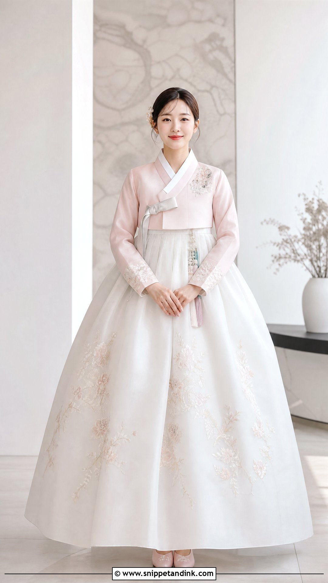 Korean Hanbok Wedding Outfit - Snippet and Ink - 25 Traditional Wedding Outfits