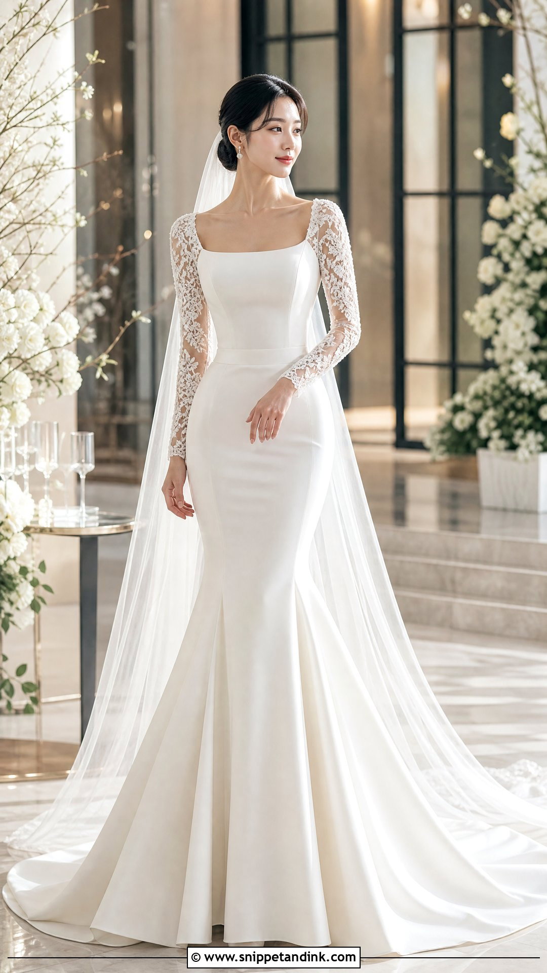 Korean Mermaid Wedding Dress - Snippet and Ink - 25 Korean Bride Dress Ideas