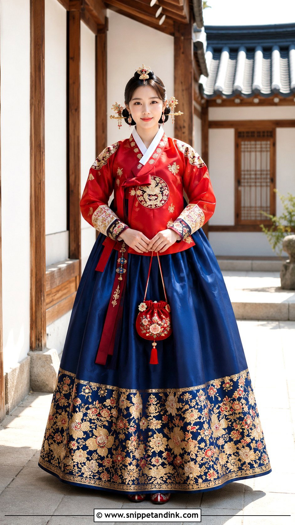 Korean Traditional Marriage Hanbok Outfit - Snippet and Ink - 20 Traditional Marriage Outfit Ideas