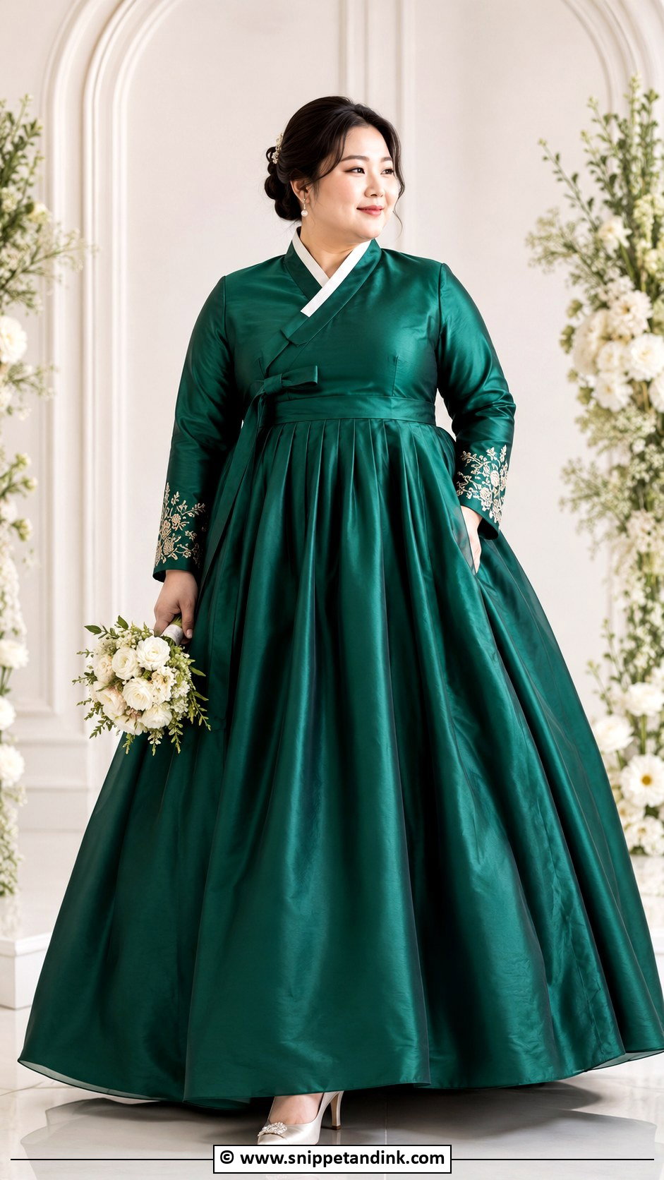 Korean Wedding Dress For Plus Size Bride - Snippet and Ink - 25 Korean Wedding Dresses