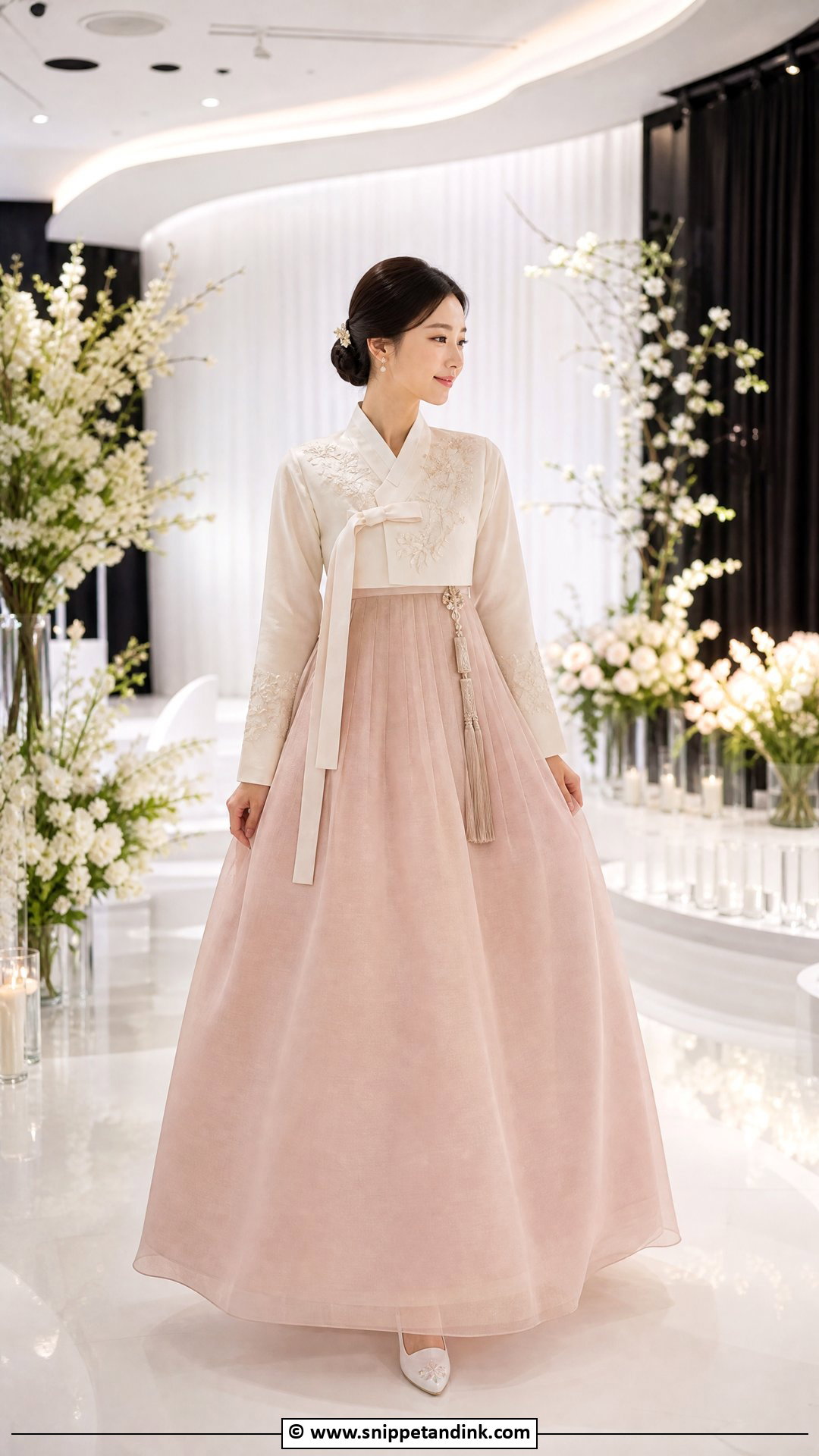 Korean Wedding Dress With Reception Change Outfit - Snippet and Ink - 35 Korean Wedding Dress Ideas